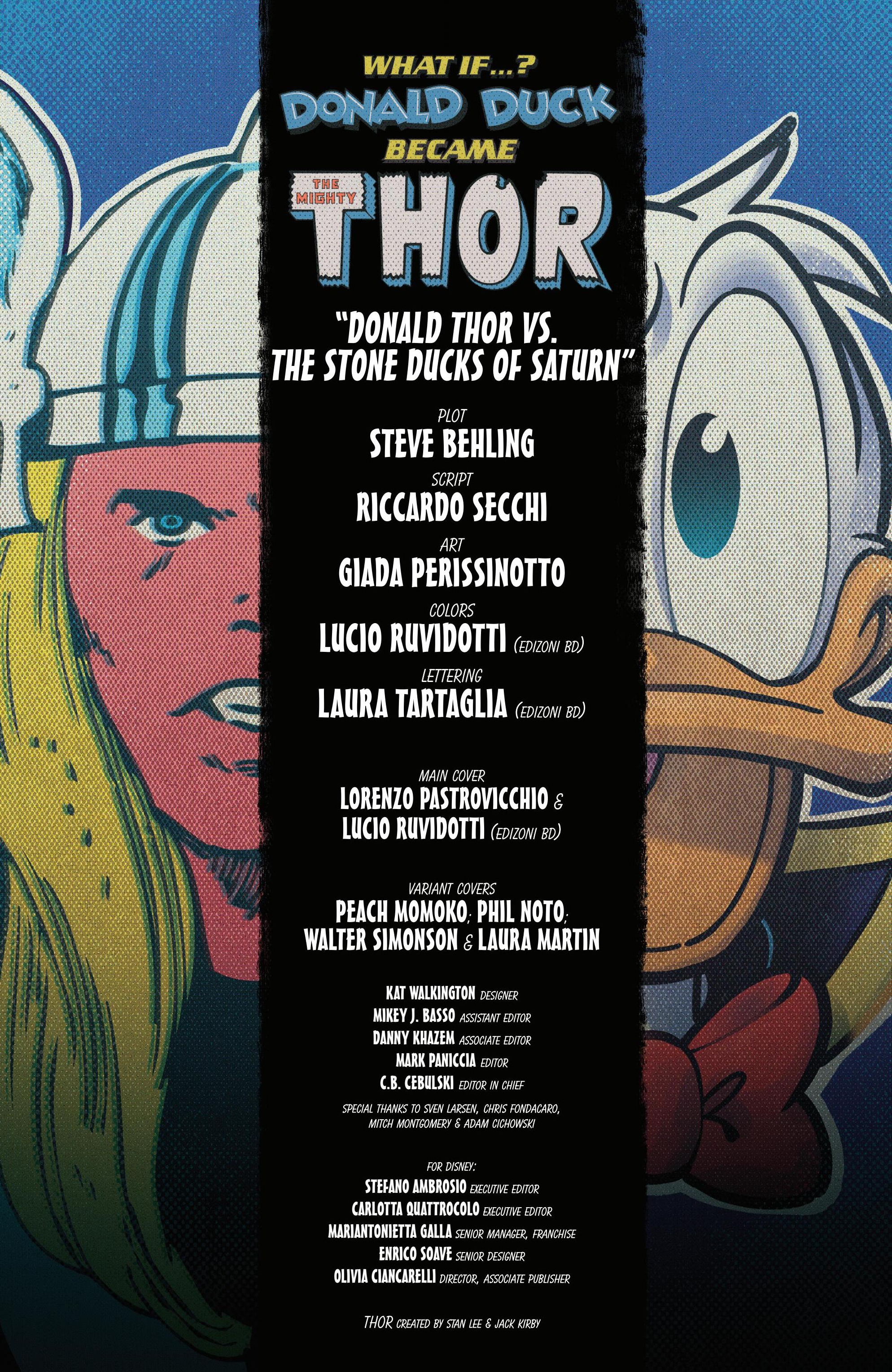 Marvel and Disney: What If… Donald Duck Became Thor (2024-): Chapter 1 - Page 2