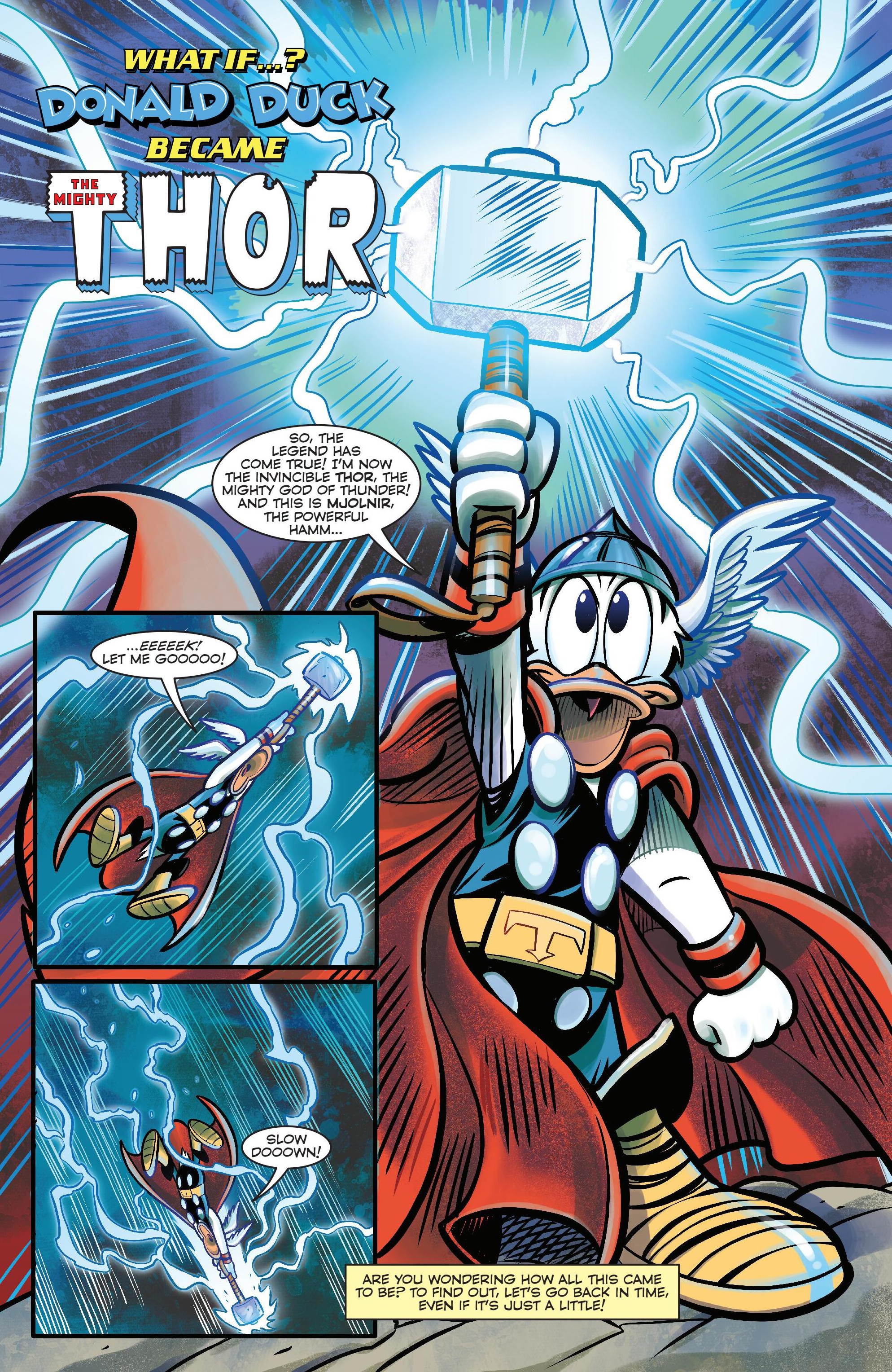 Marvel and Disney: What If… Donald Duck Became Thor (2024-): Chapter 1 - Page 3