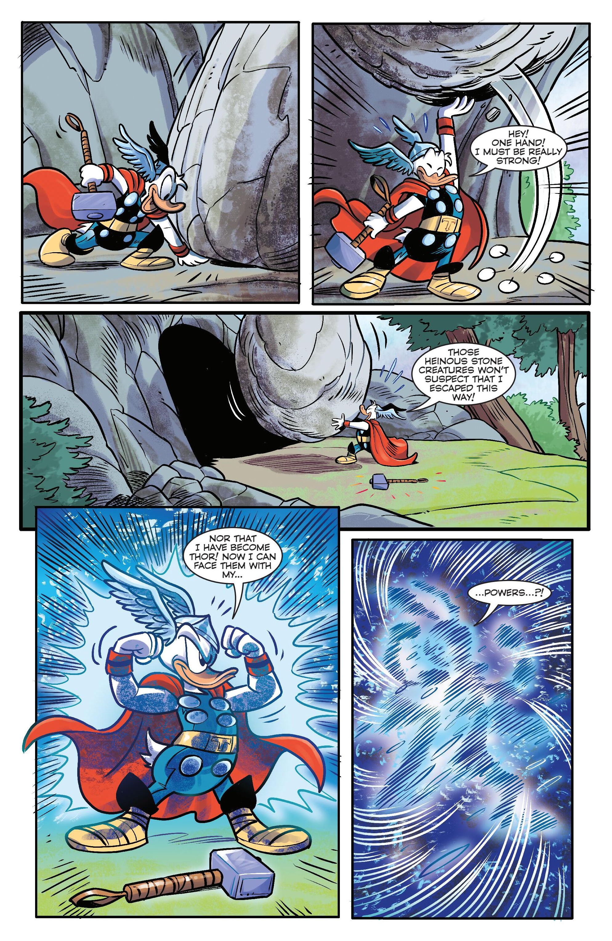 Marvel and Disney: What If… Donald Duck Became Thor (2024-): Chapter 1 - Page 14