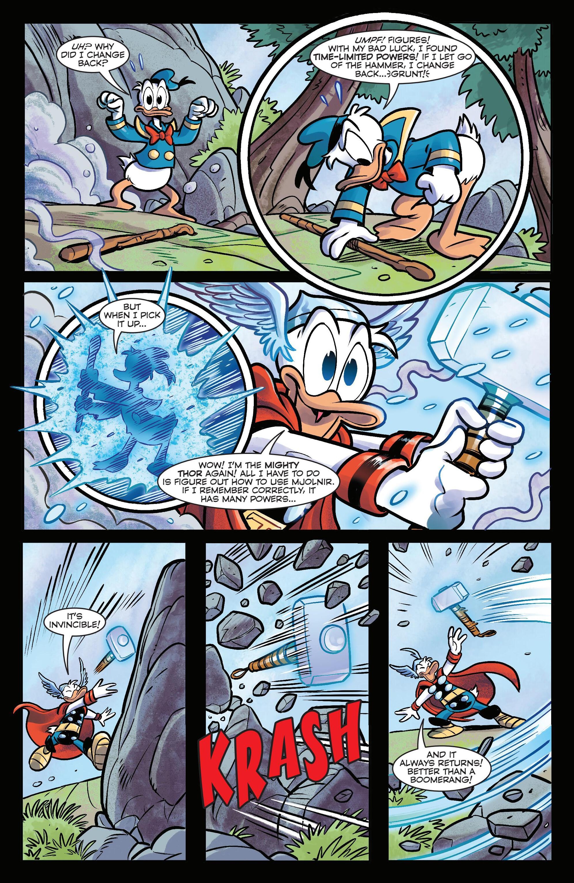 Marvel and Disney: What If… Donald Duck Became Thor (2024-): Chapter 1 - Page 15