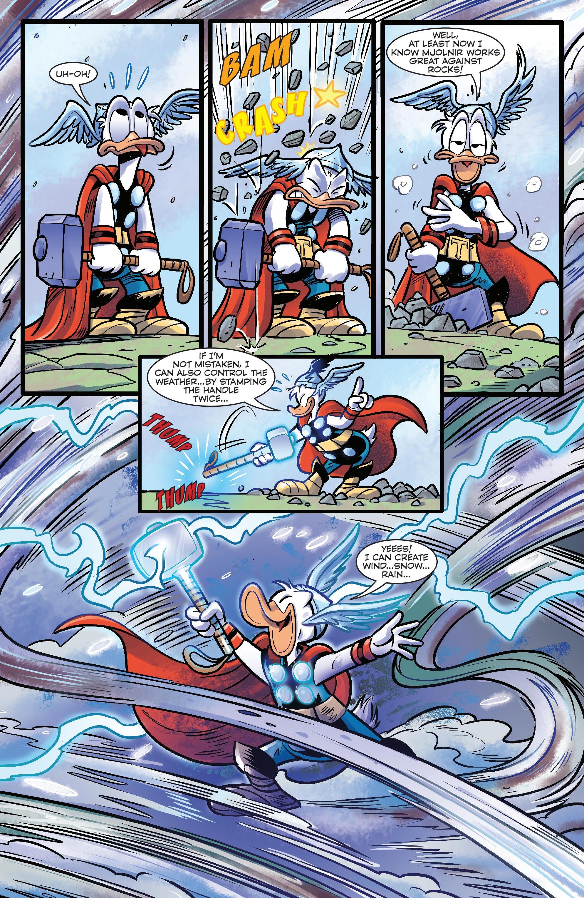 Marvel and Disney: What If… Donald Duck Became Thor (2024-): Chapter 1 - Page 16