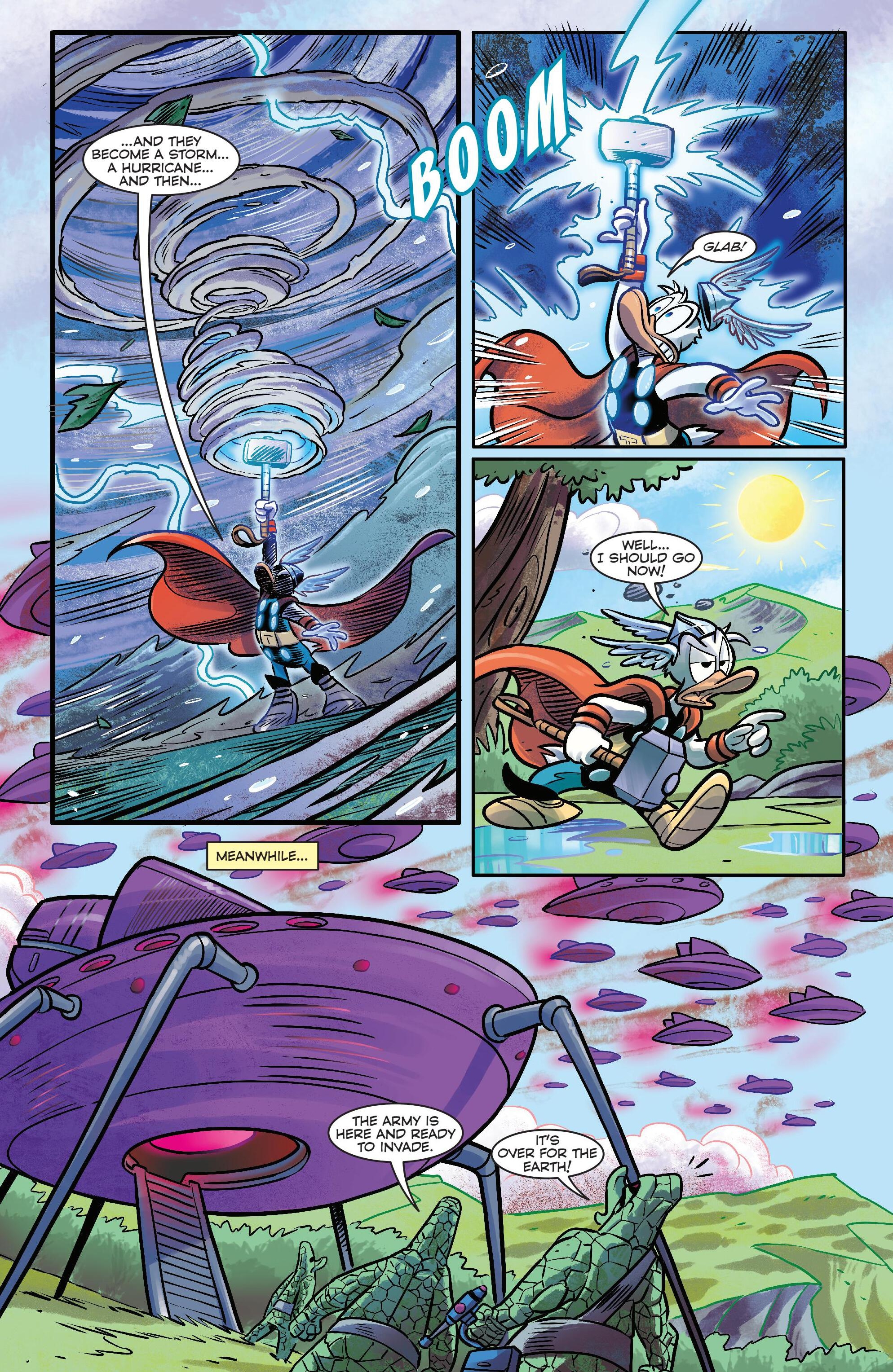 Marvel and Disney: What If… Donald Duck Became Thor (2024-): Chapter 1 - Page 17