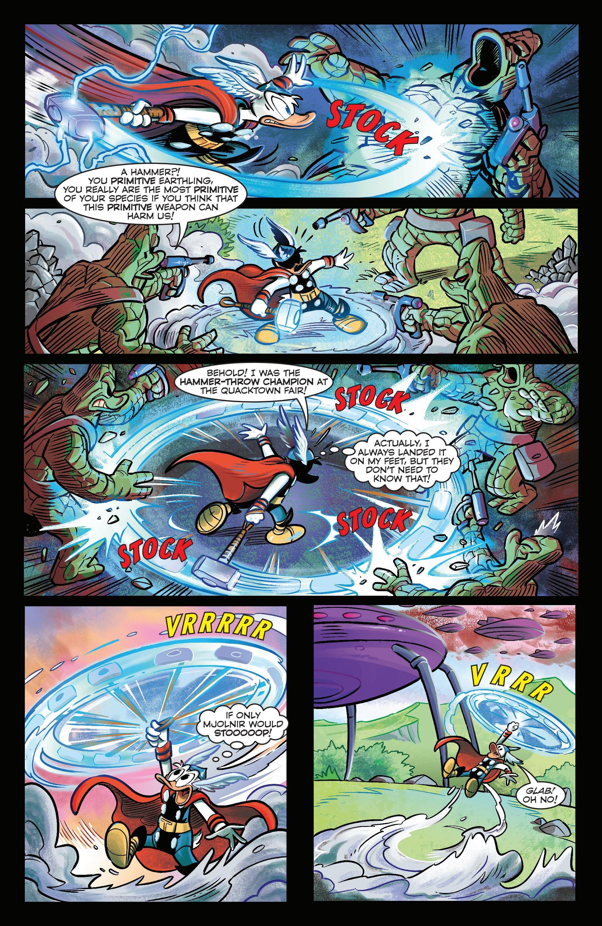 Marvel and Disney: What If… Donald Duck Became Thor (2024-): Chapter 1 - Page 21