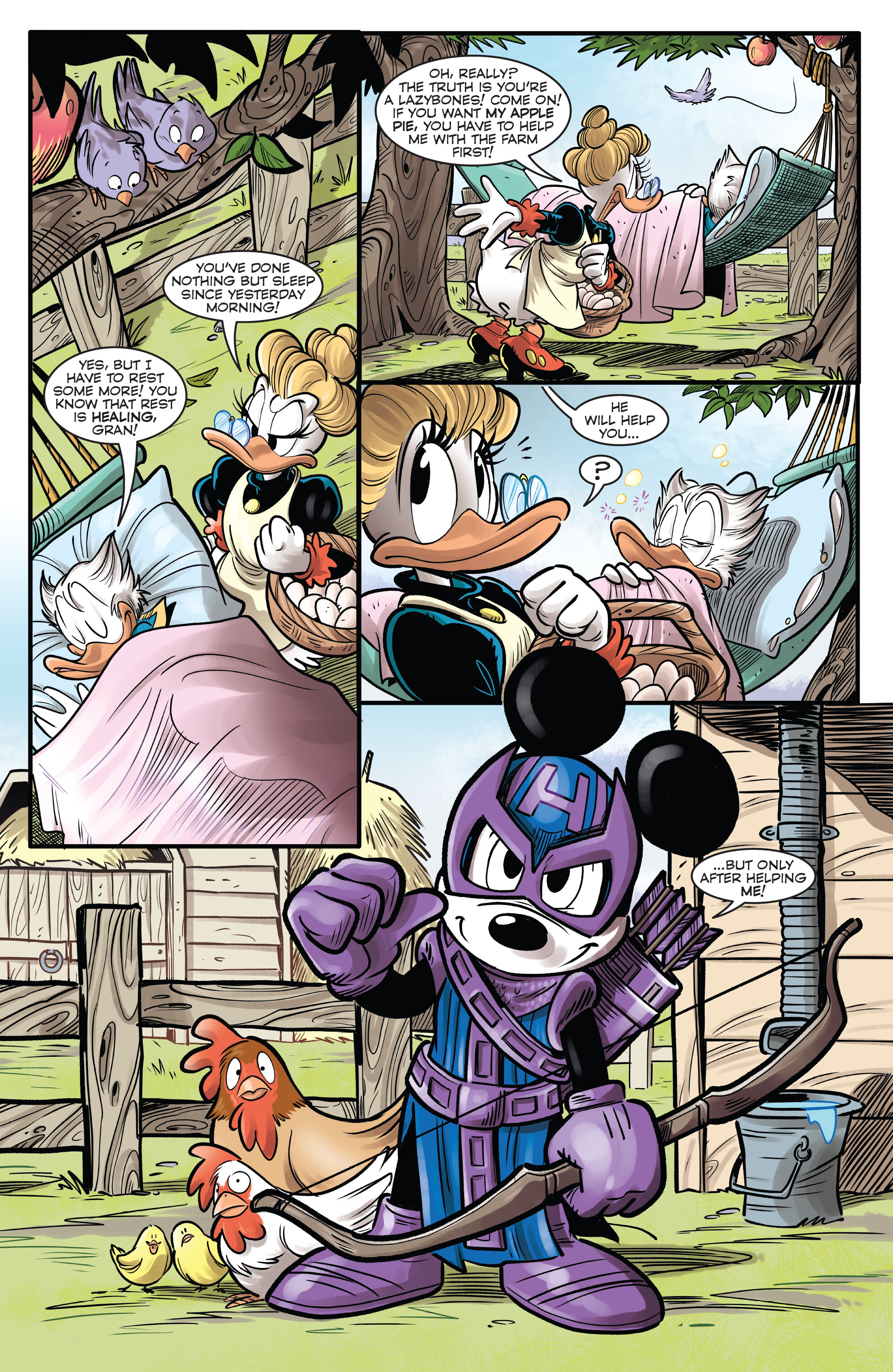 Marvel and Disney: What If...? Donald Duck Became Wolverine (2024-): Chapter 1 - Page 11