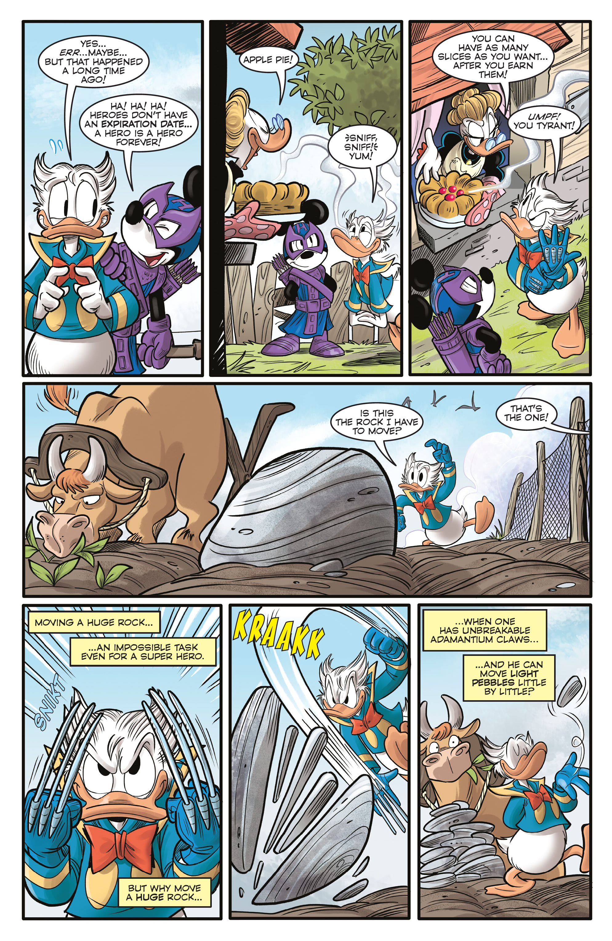 Marvel and Disney: What If...? Donald Duck Became Wolverine (2024-): Chapter 1 - Page 16