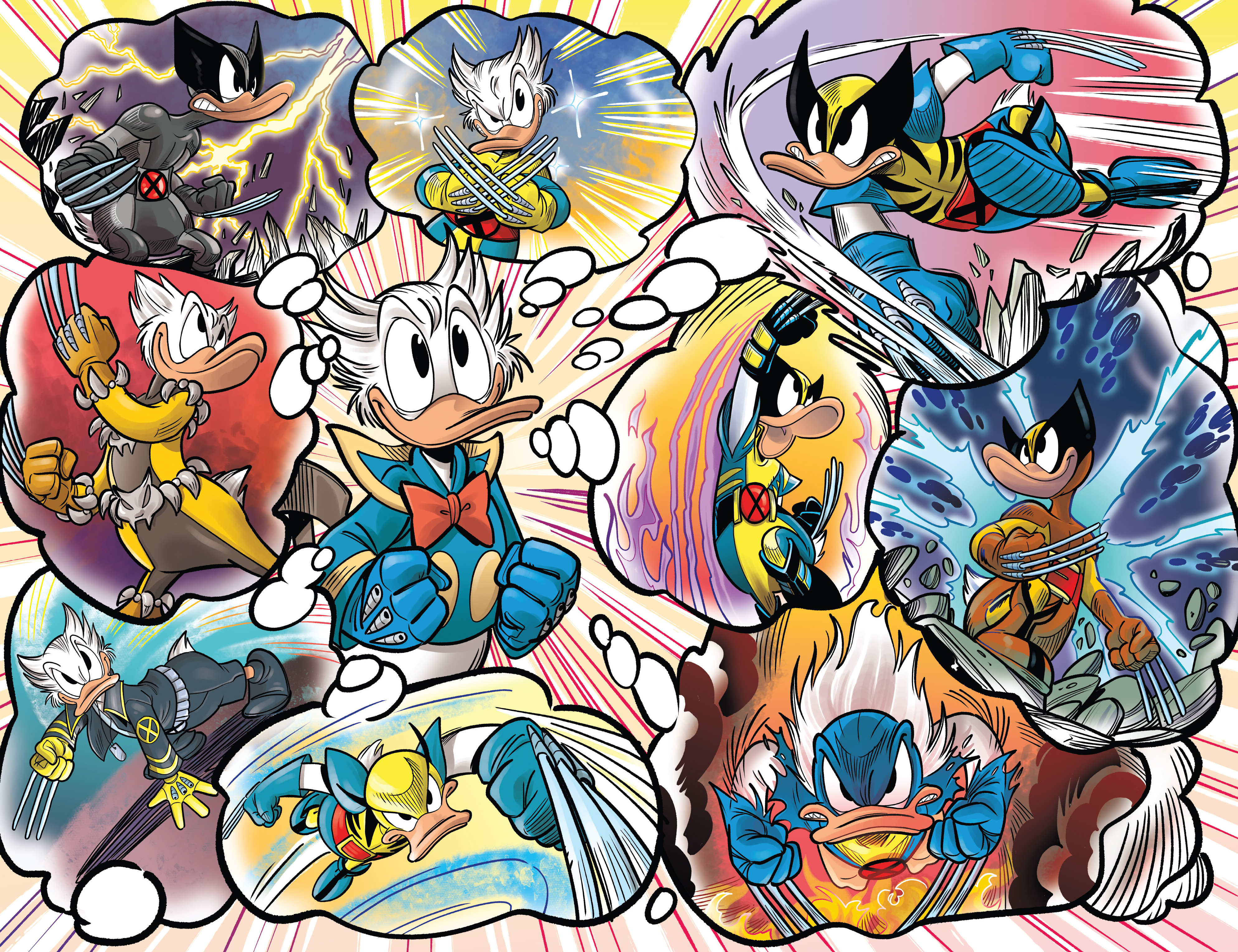 Marvel and Disney: What If...? Donald Duck Became Wolverine (2024-): Chapter 1 - Page 18