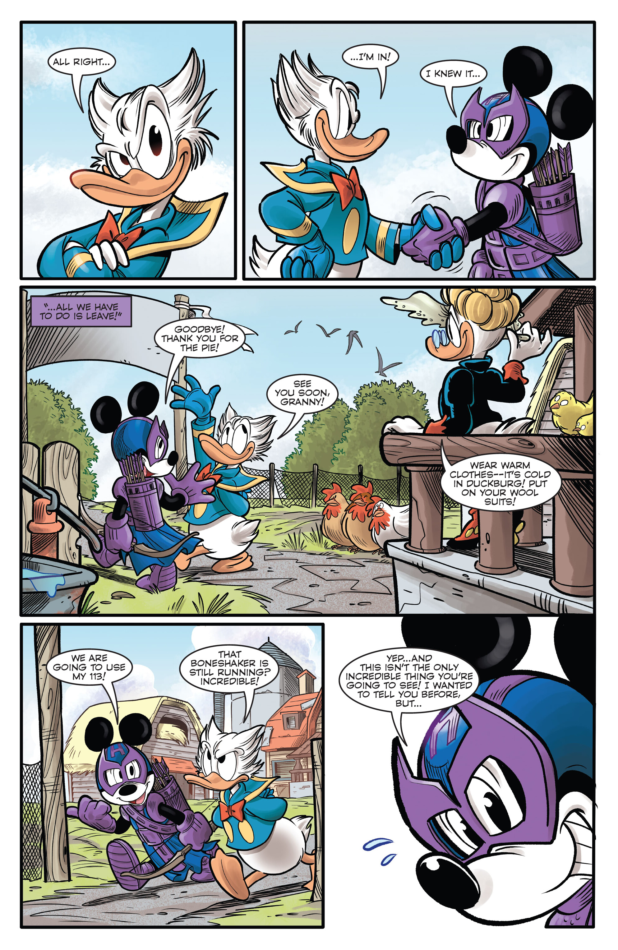 Marvel and Disney: What If...? Donald Duck Became Wolverine (2024-): Chapter 1 - Page 19