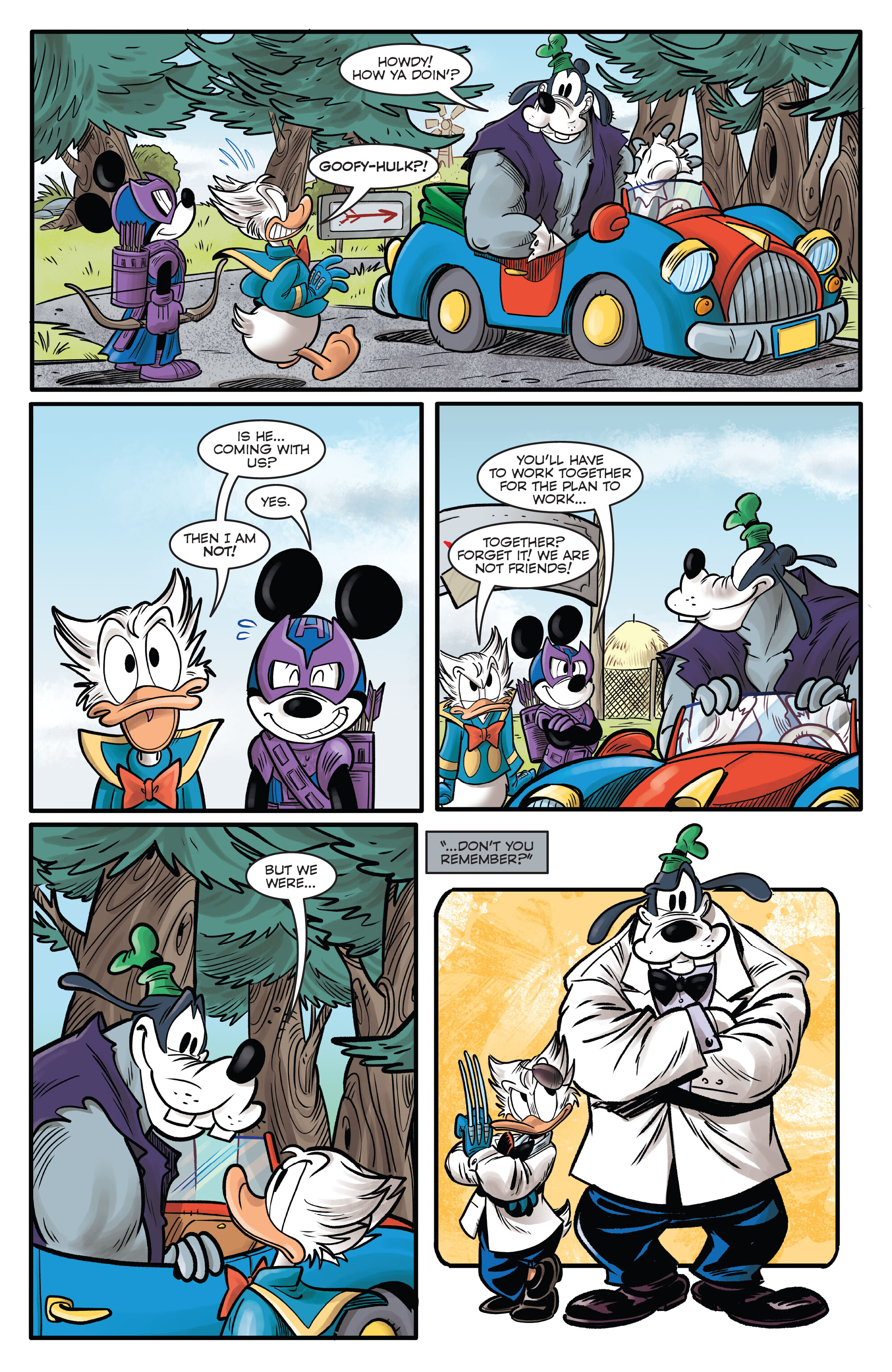 Marvel and Disney: What If...? Donald Duck Became Wolverine (2024-): Chapter 1 - Page 20