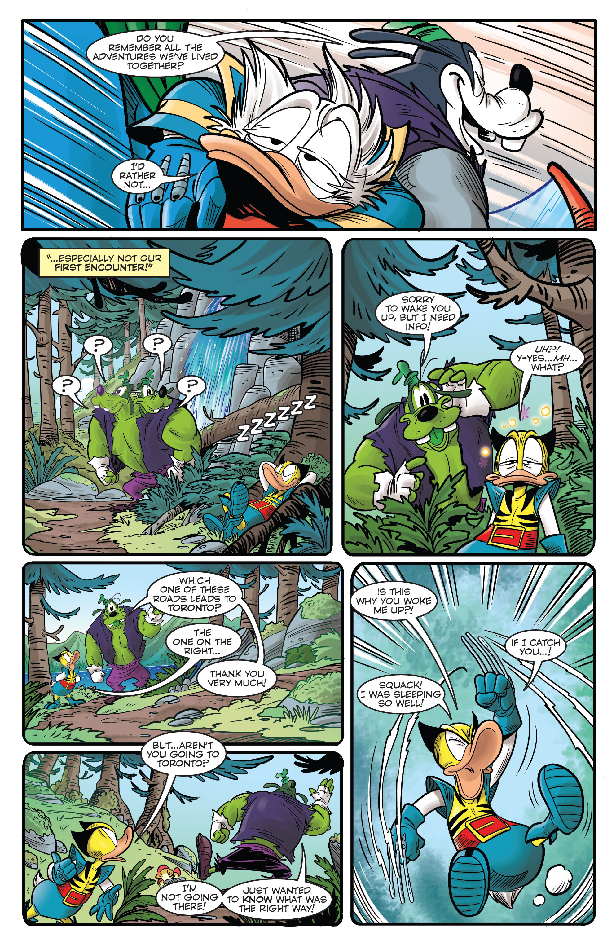 Marvel and Disney: What If...? Donald Duck Became Wolverine (2024-): Chapter 1 - Page 22