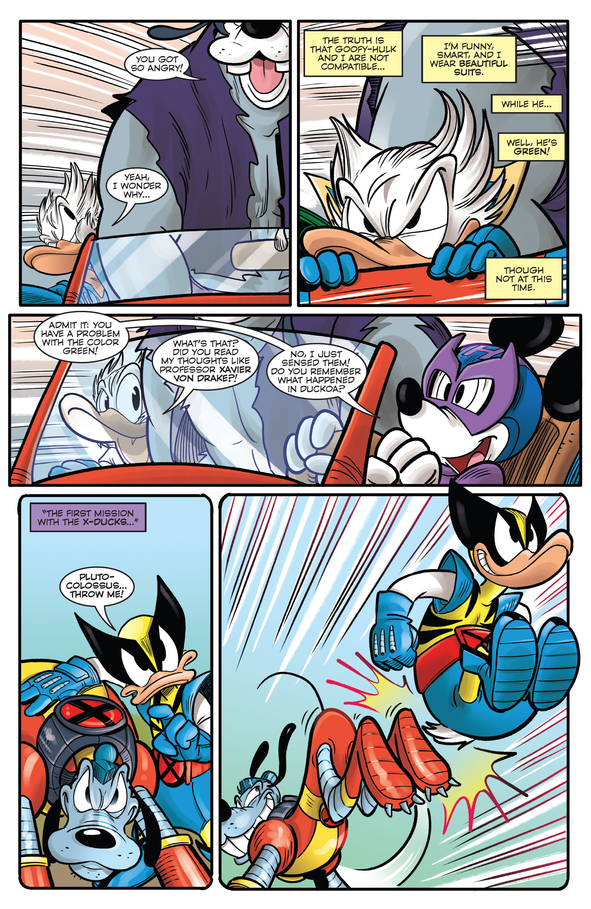 Marvel and Disney: What If...? Donald Duck Became Wolverine (2024-): Chapter 1 - Page 23