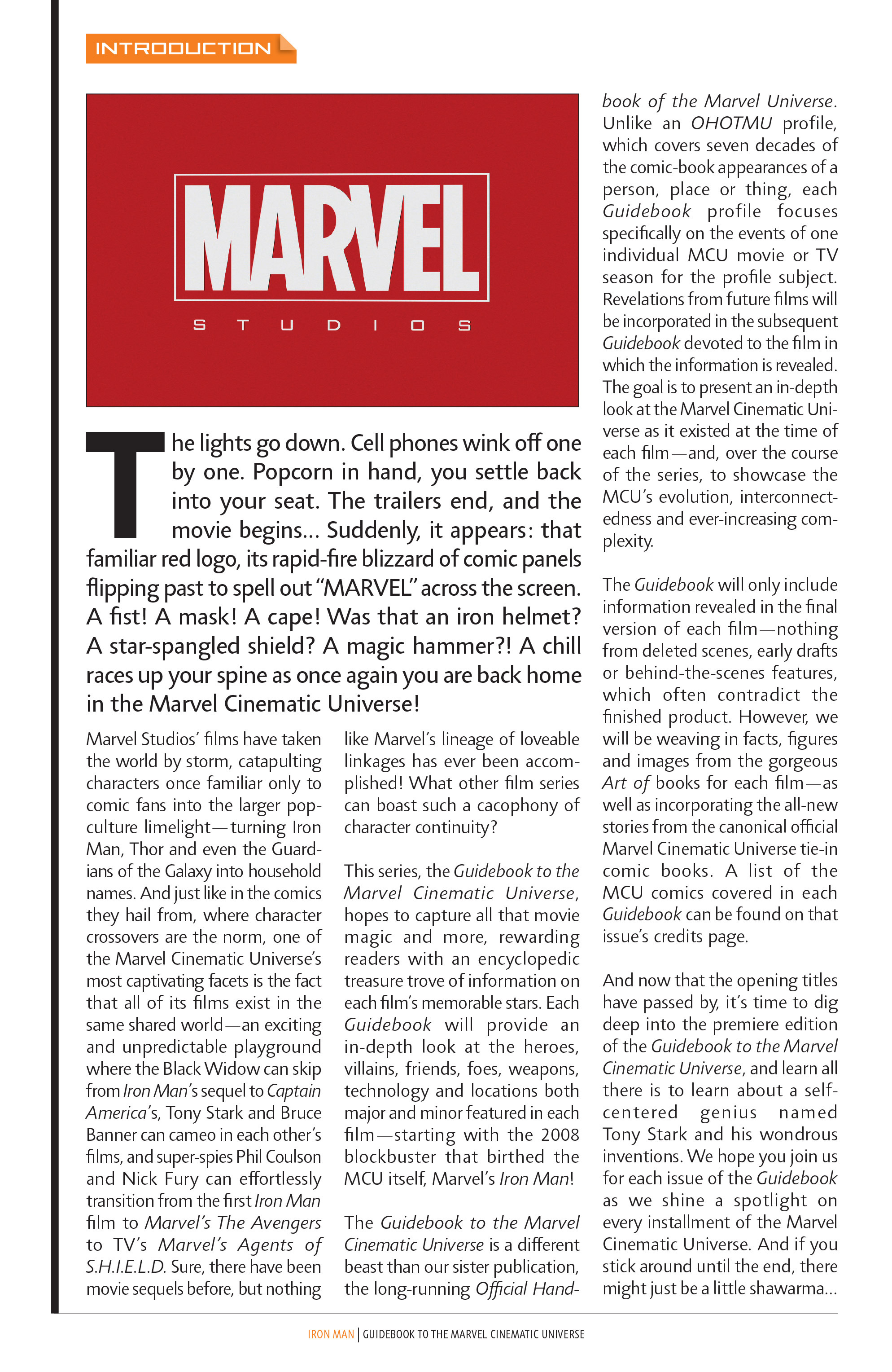 Marvel Cinematic Universe Guidebook: The Avengers Initiative (2017): Chapter 1 - Page 6