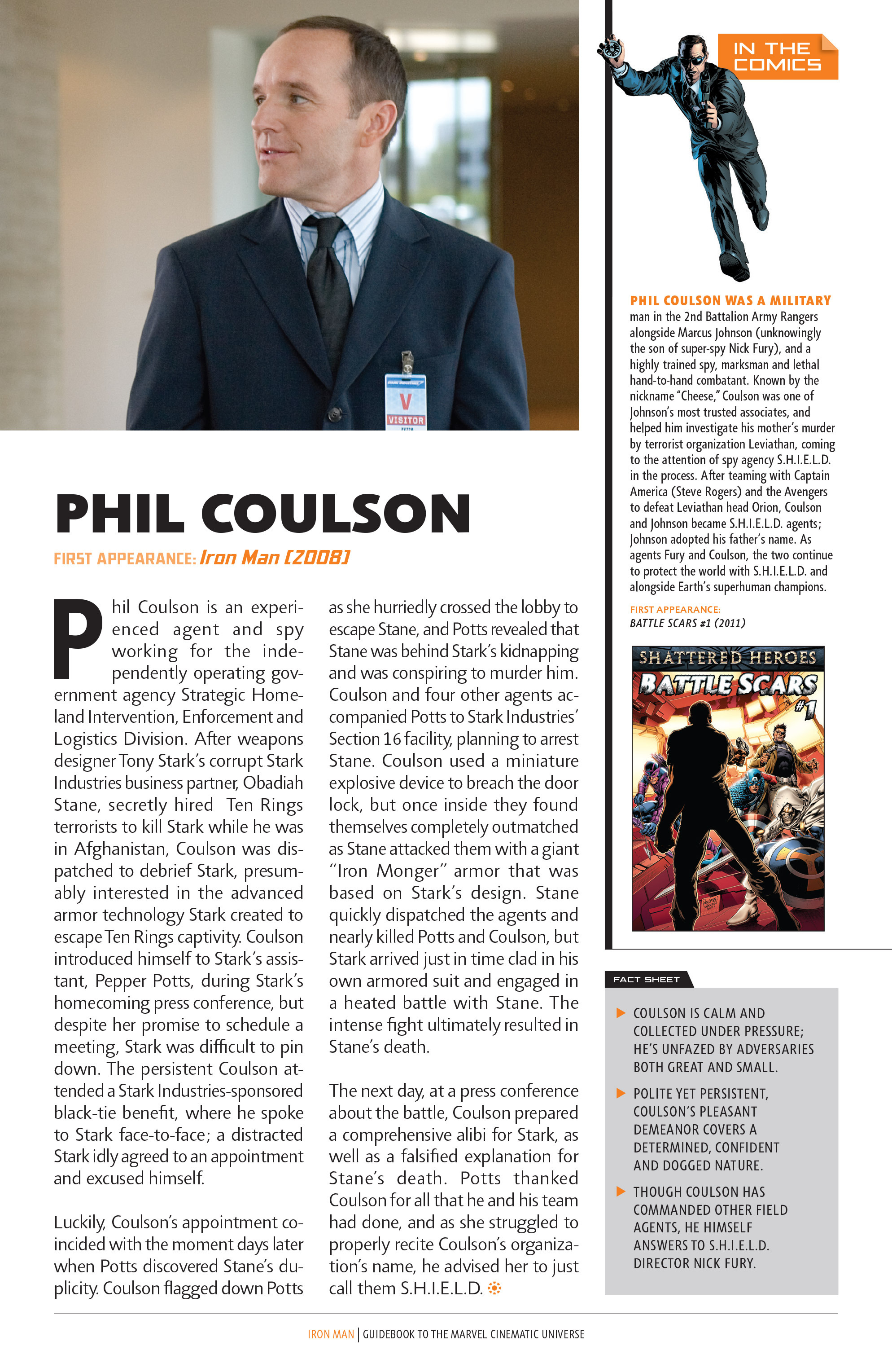 Marvel Cinematic Universe Guidebook: The Avengers Initiative (2017): Chapter 1 - Page 8