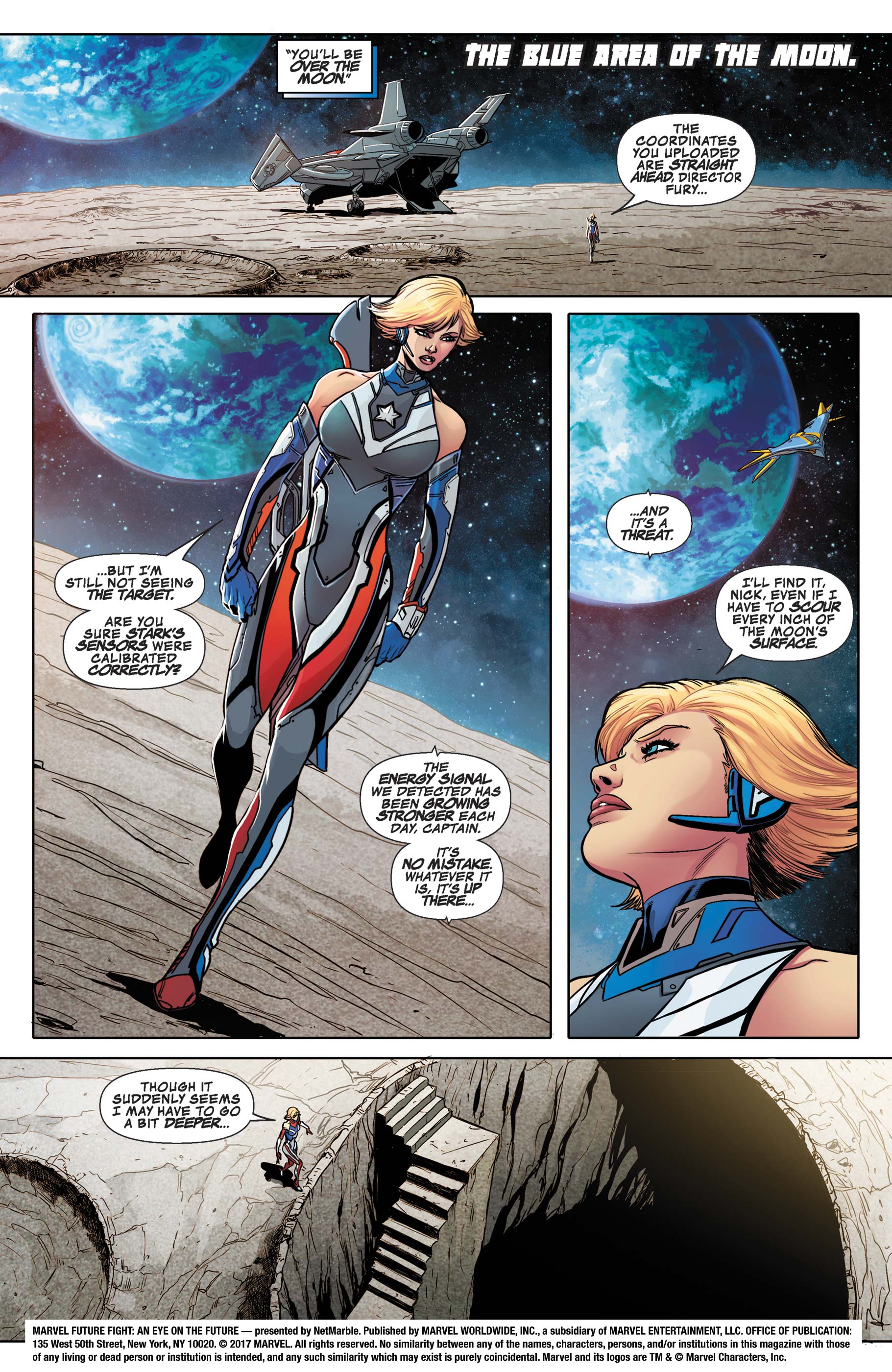 Marvel Future Fight: An Eye on the Future (2017): Chapter 1 - Page 7