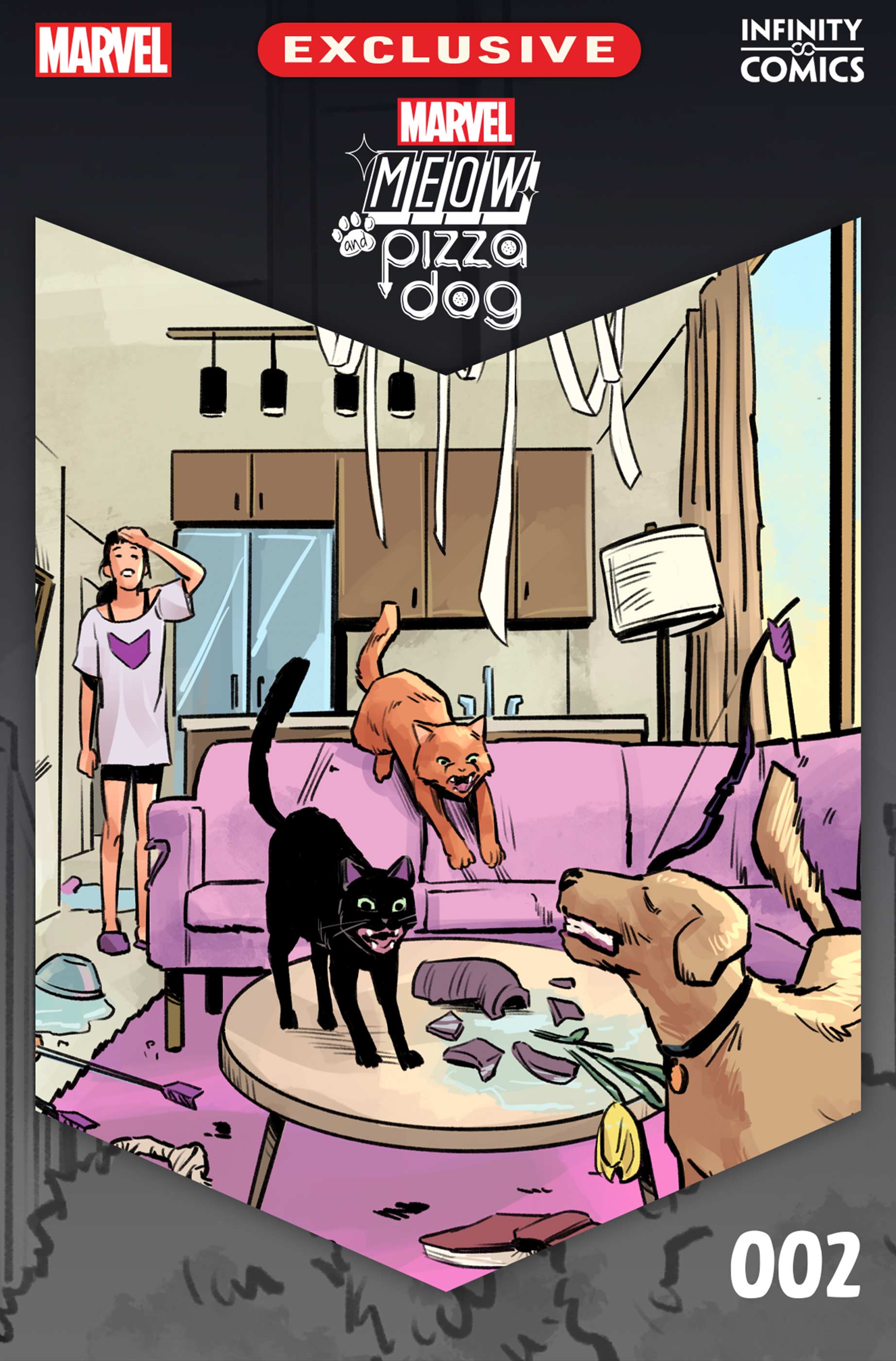 Marvel Meow and Pizza Dog Infinity Comic (2023-): Chapter 2 - Page 1