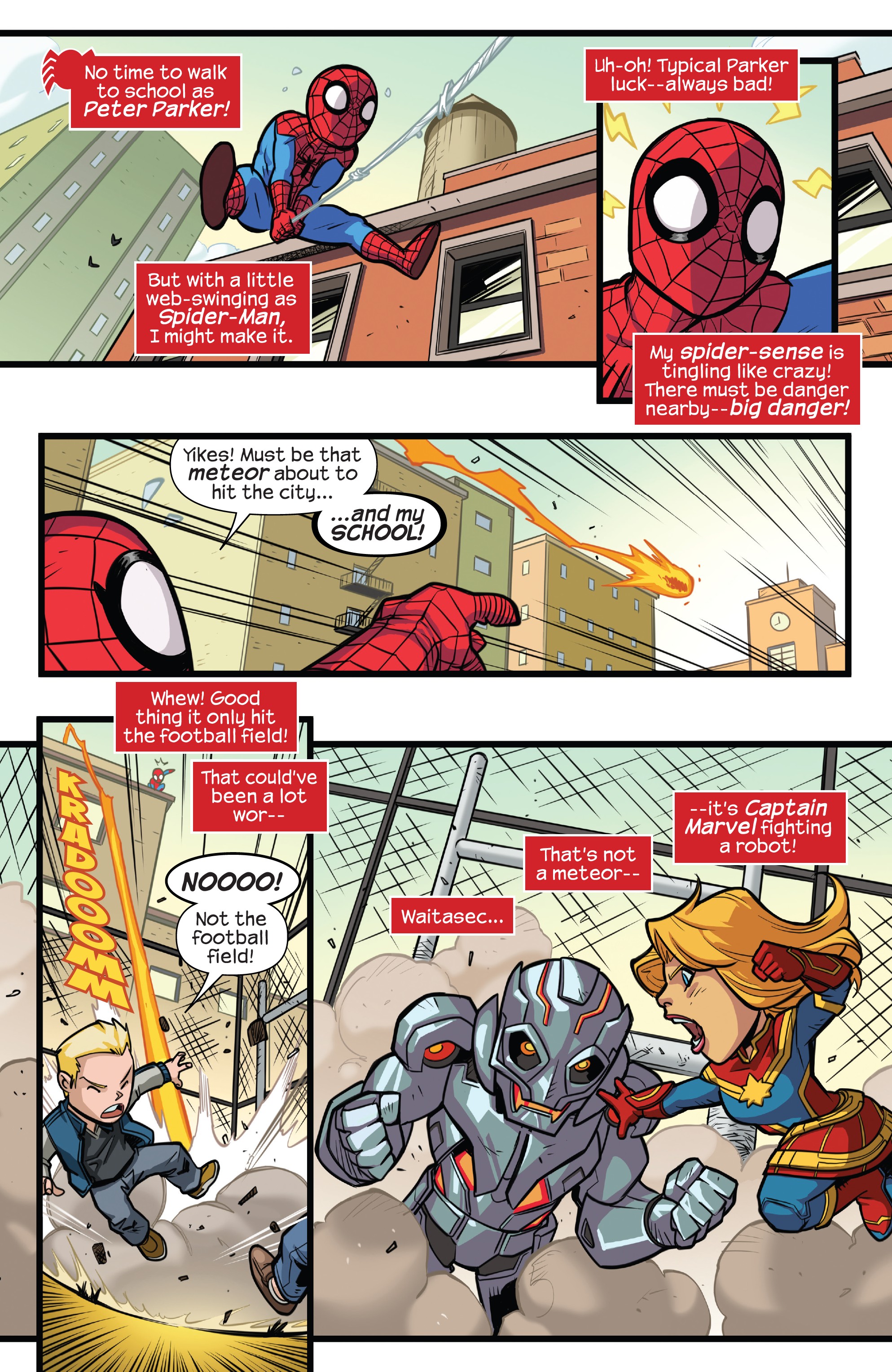 Marvel Super Hero Adventures: Captain Marvel - First Day Of School (2018): Chapter 1 - Page 5