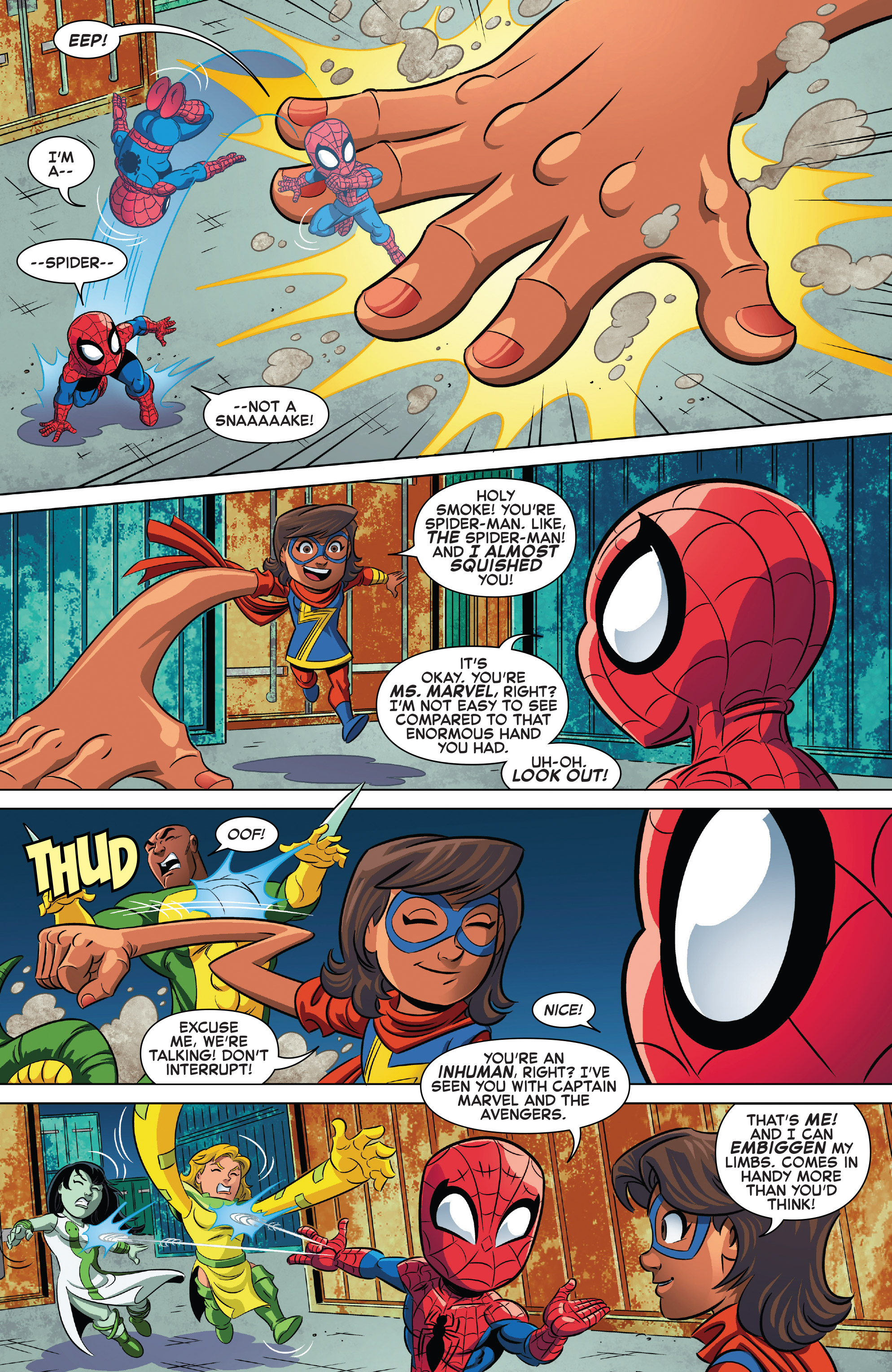 Marvel Super Hero Adventures: Ms. Marvel and the Teleporting Dog (2018): Chapter 1 - Page 9