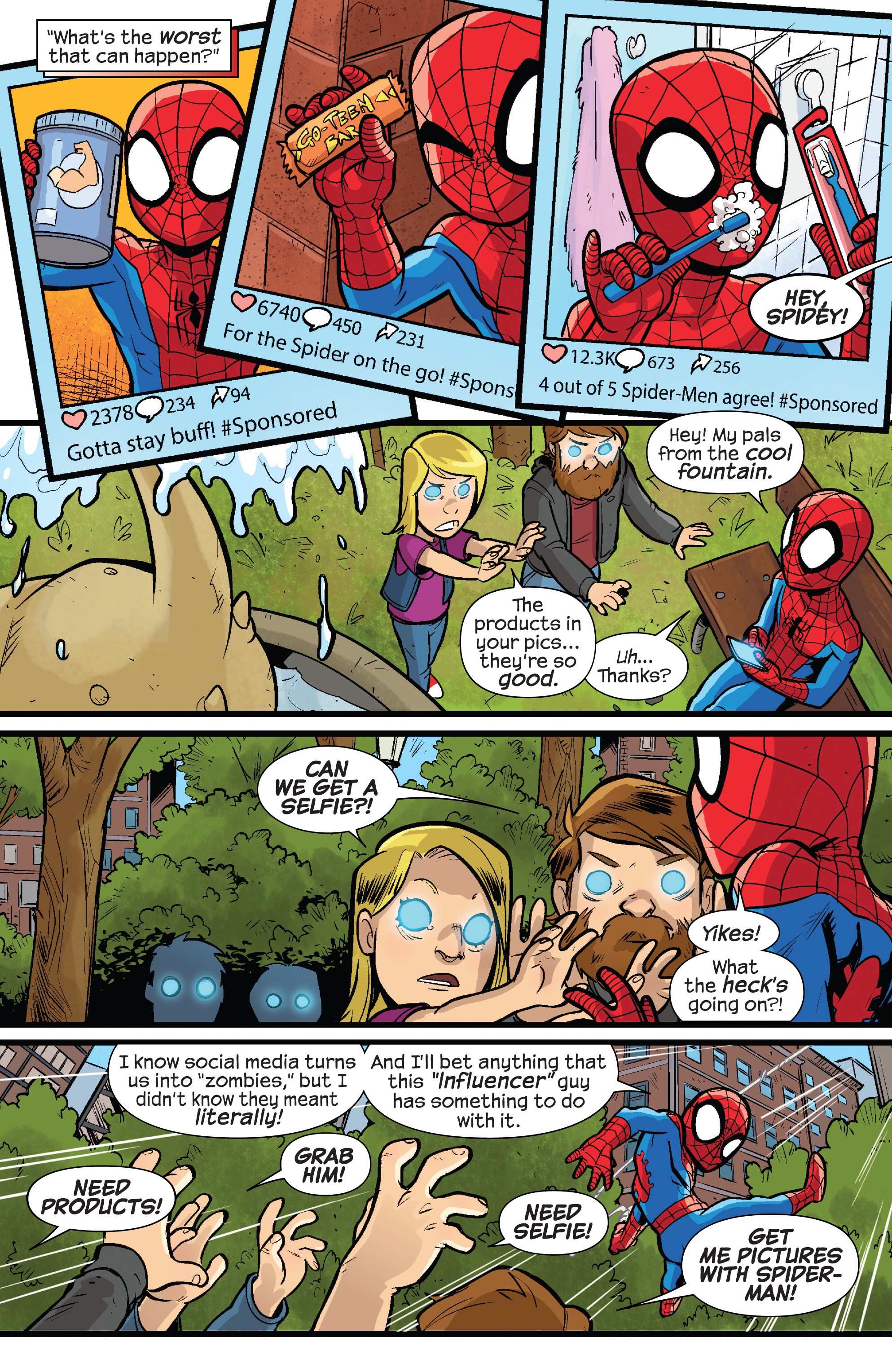 Marvel Super Hero Adventures: Spider-Man – Across The Spider-Verse (2019): Chapter 1 - Page 9