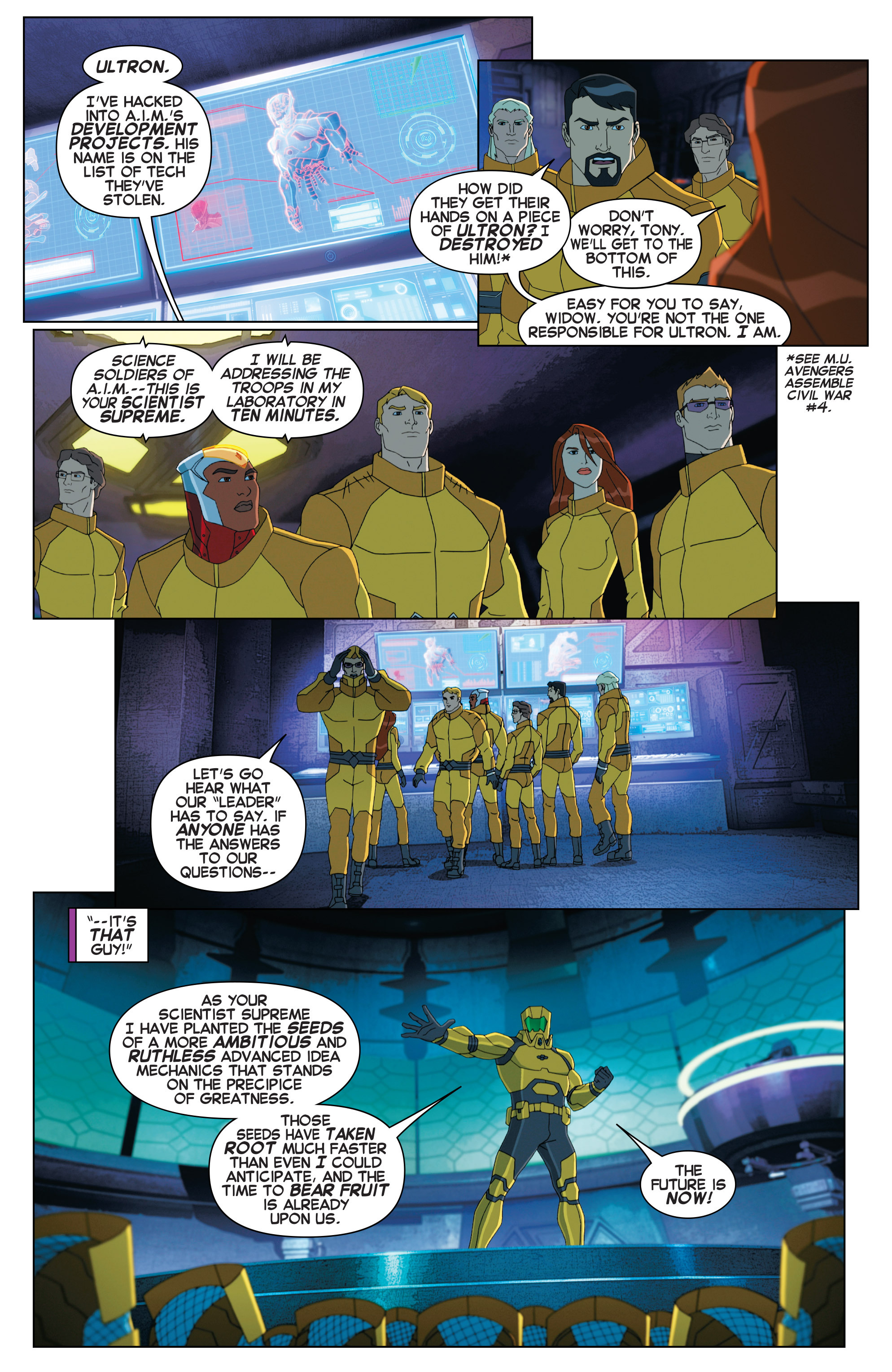 Marvel Universe Avengers: Ultron Revolution (2016): Chapter 1 - Page 8