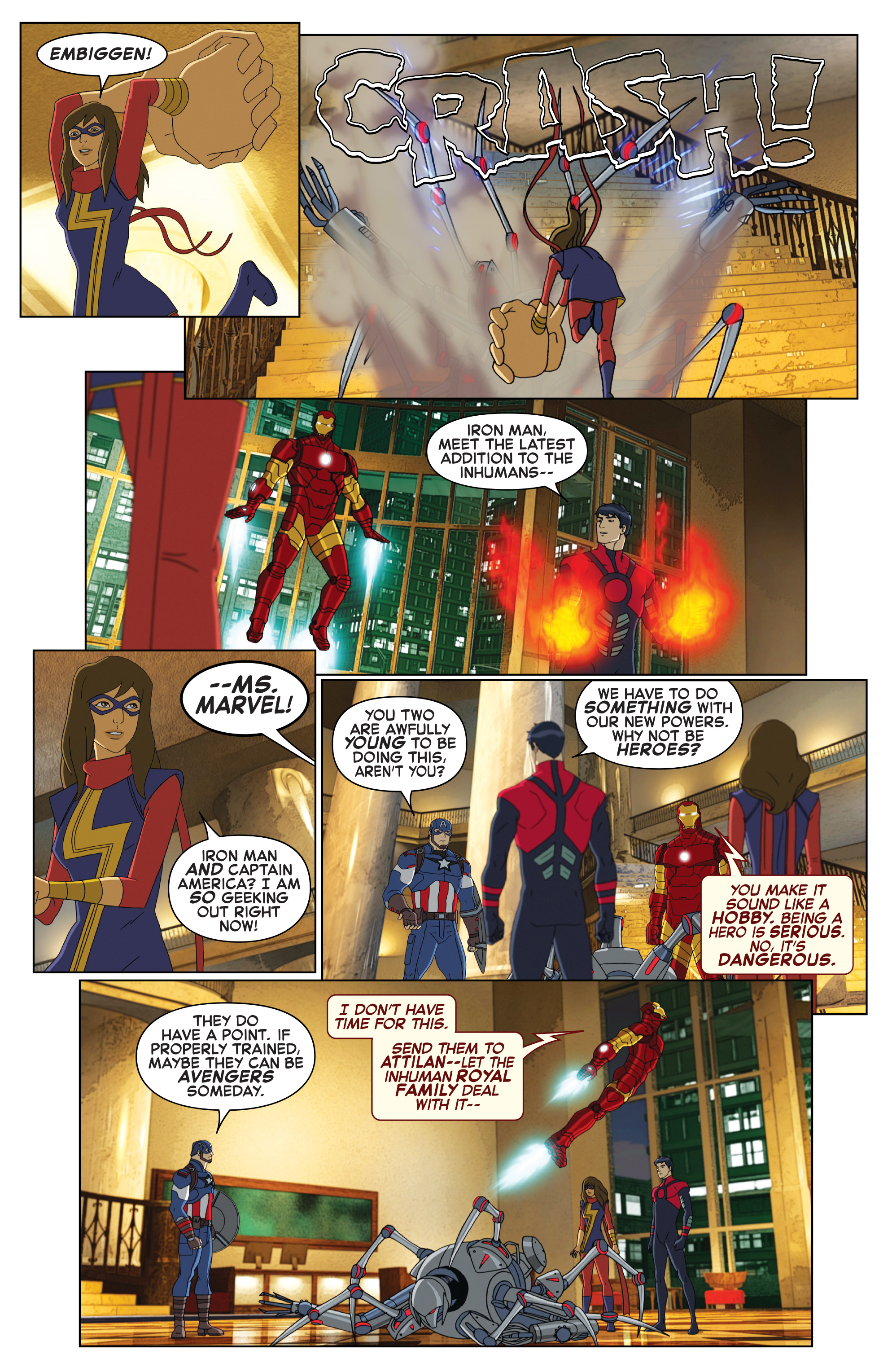 Marvel Universe Avengers: Ultron Revolution (2016): Chapter 11 - Page 5