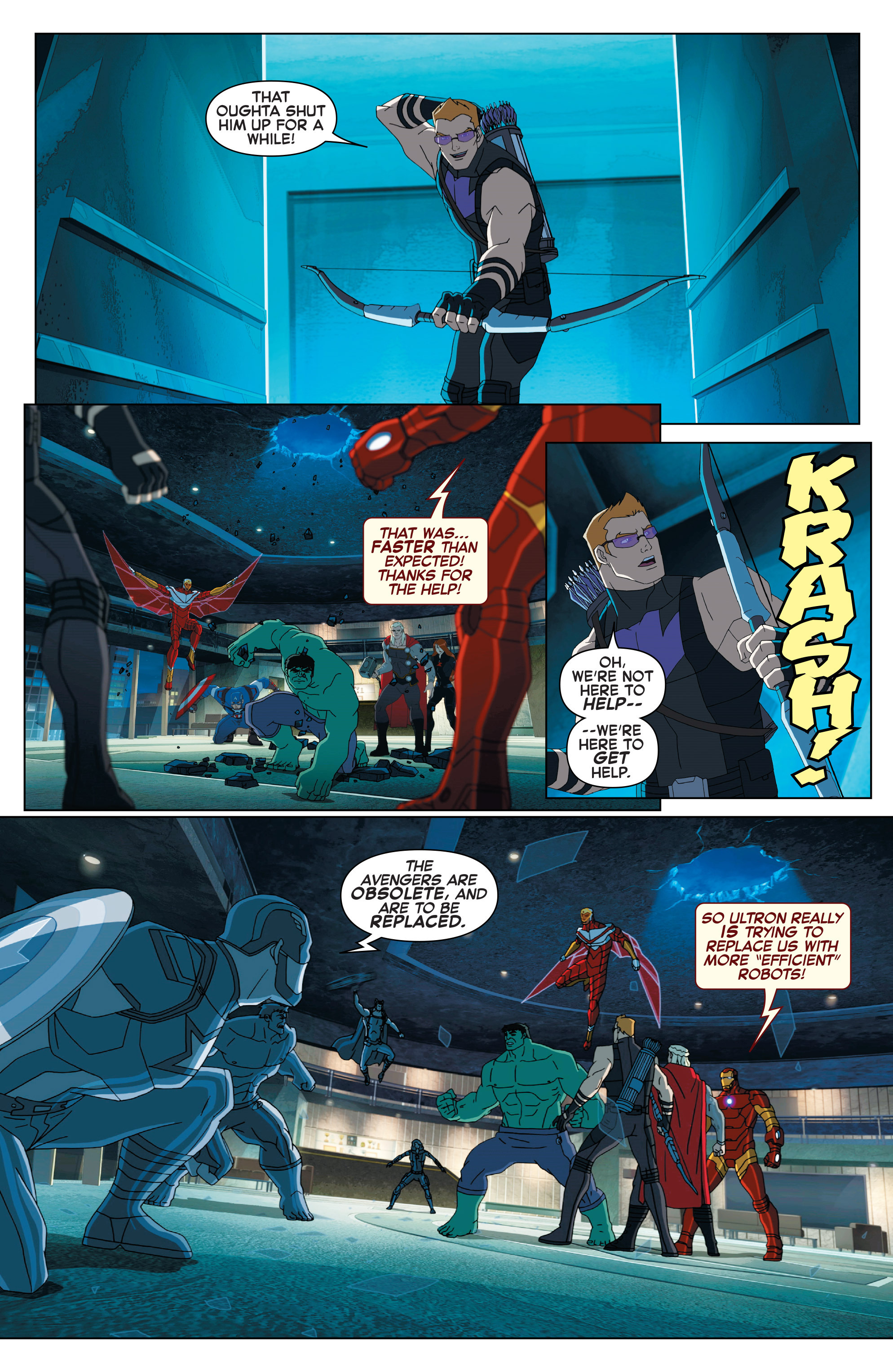 Marvel Universe Avengers: Ultron Revolution (2016): Chapter 2 - Page 11