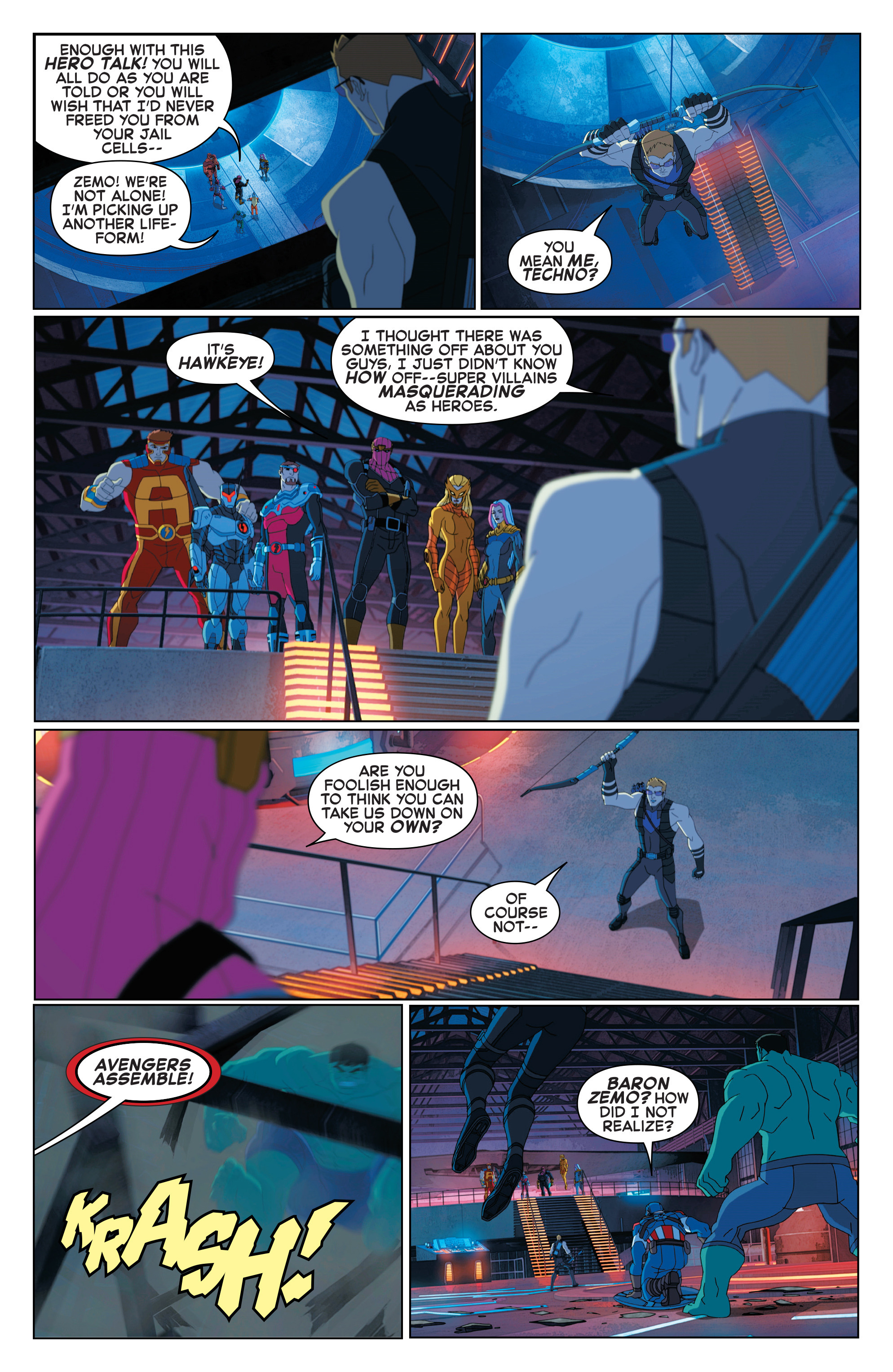 Marvel Universe Avengers: Ultron Revolution (2016): Chapter 7 - Page 9