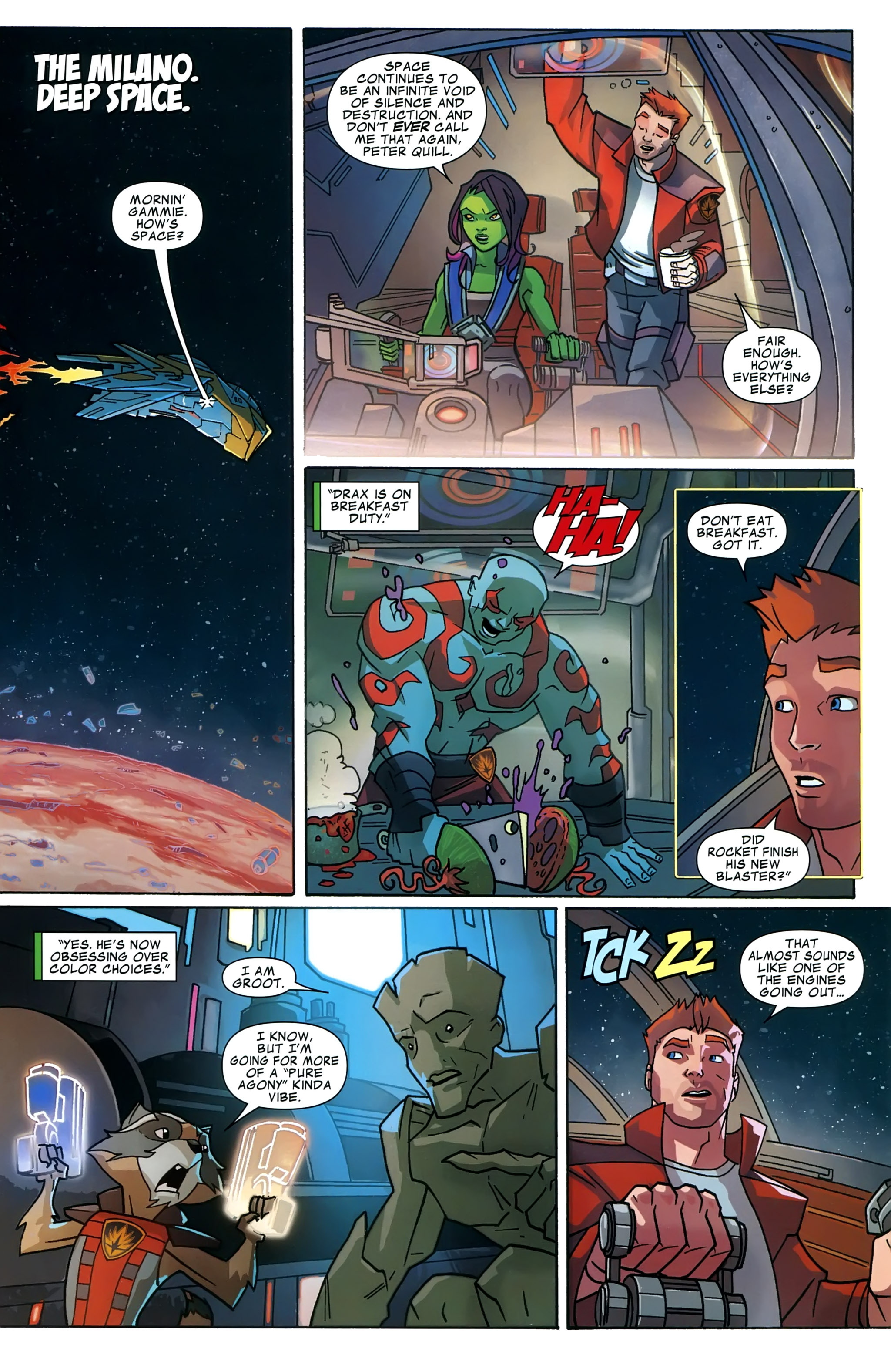 Marvel Universe Guardians of the Galaxy (2015-): Chapter 1 - Page 4