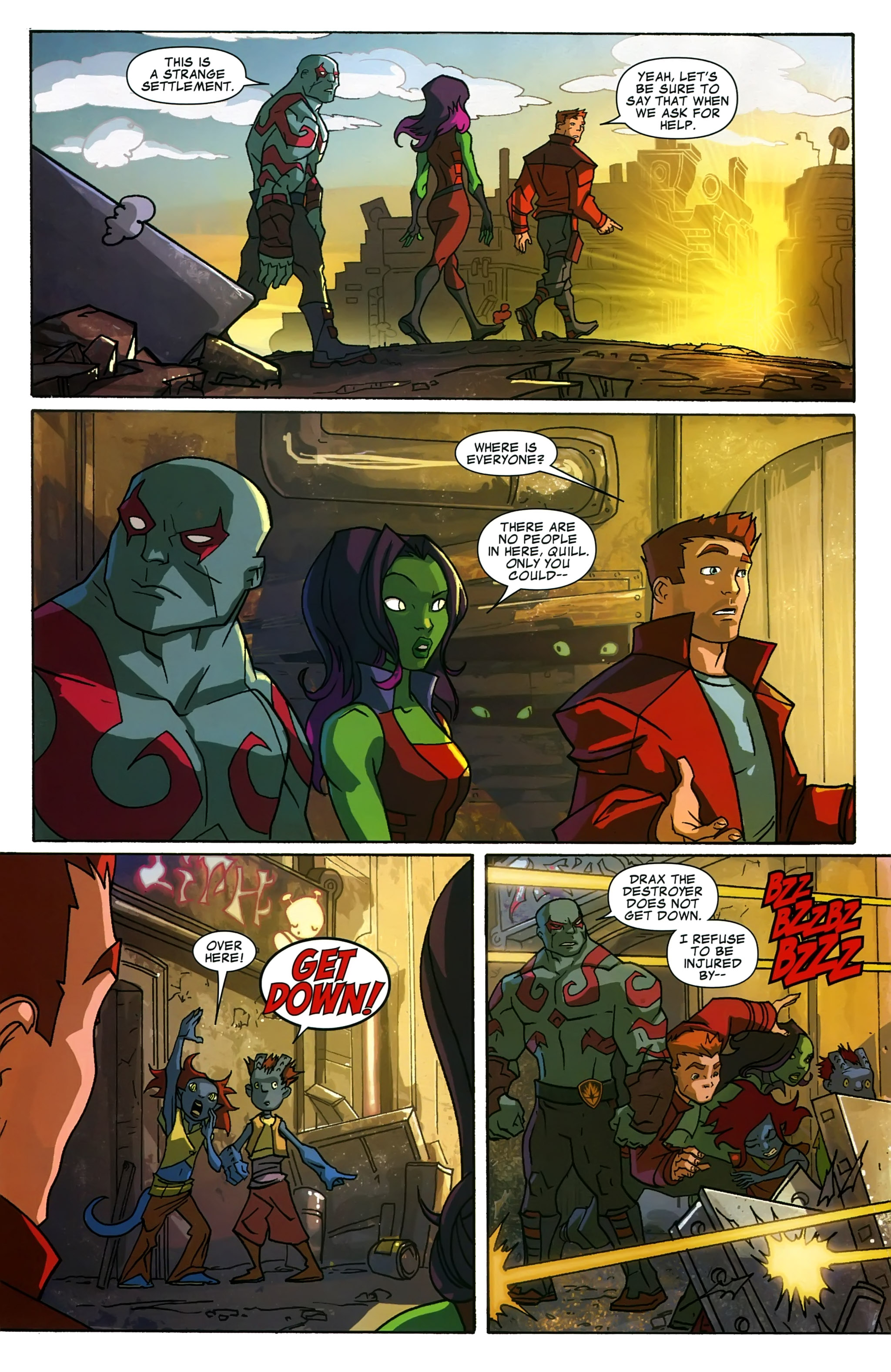 Marvel Universe Guardians of the Galaxy (2015-): Chapter 1 - Page 6