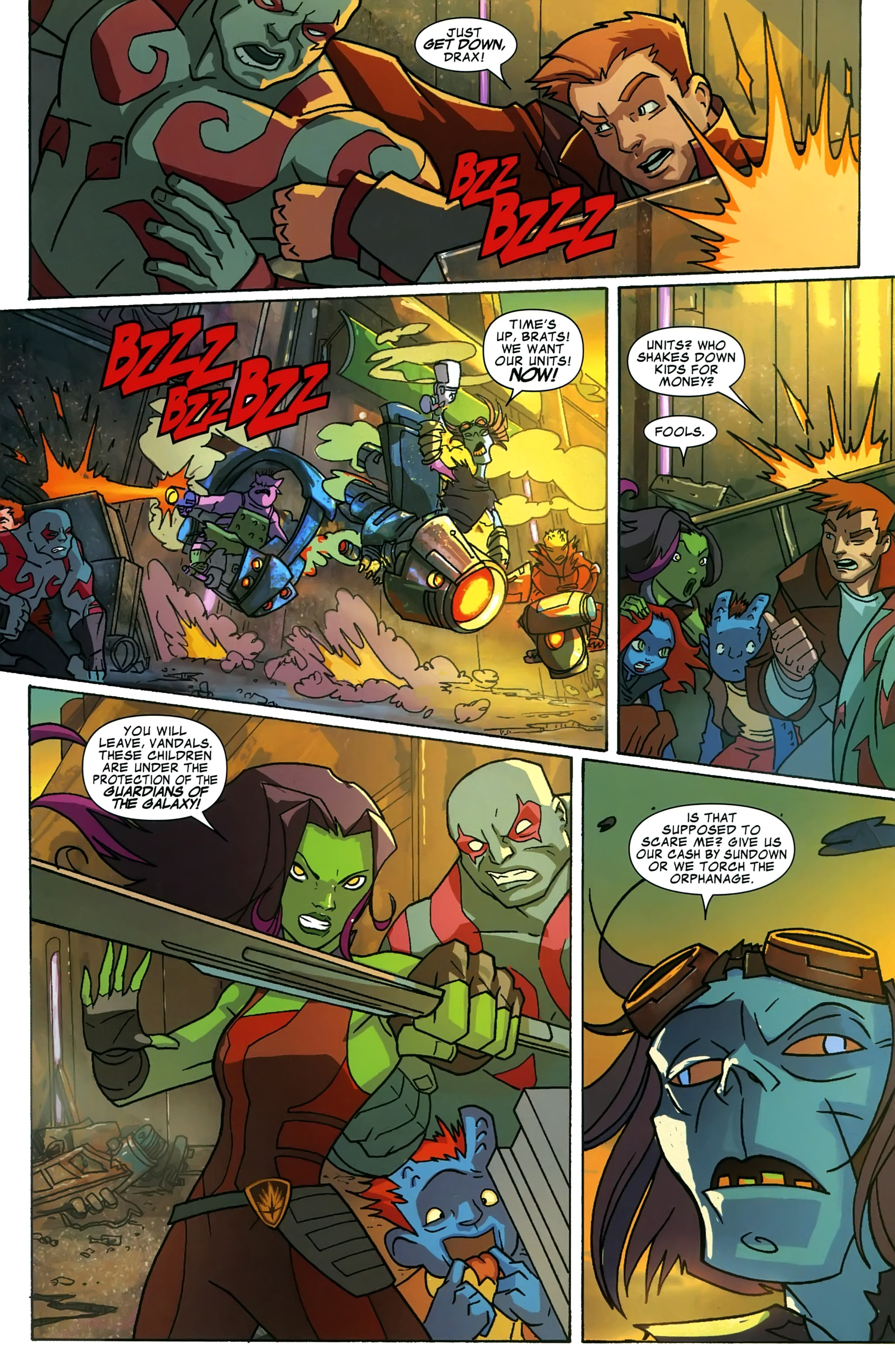 Marvel Universe Guardians of the Galaxy (2015-): Chapter 1 - Page 8