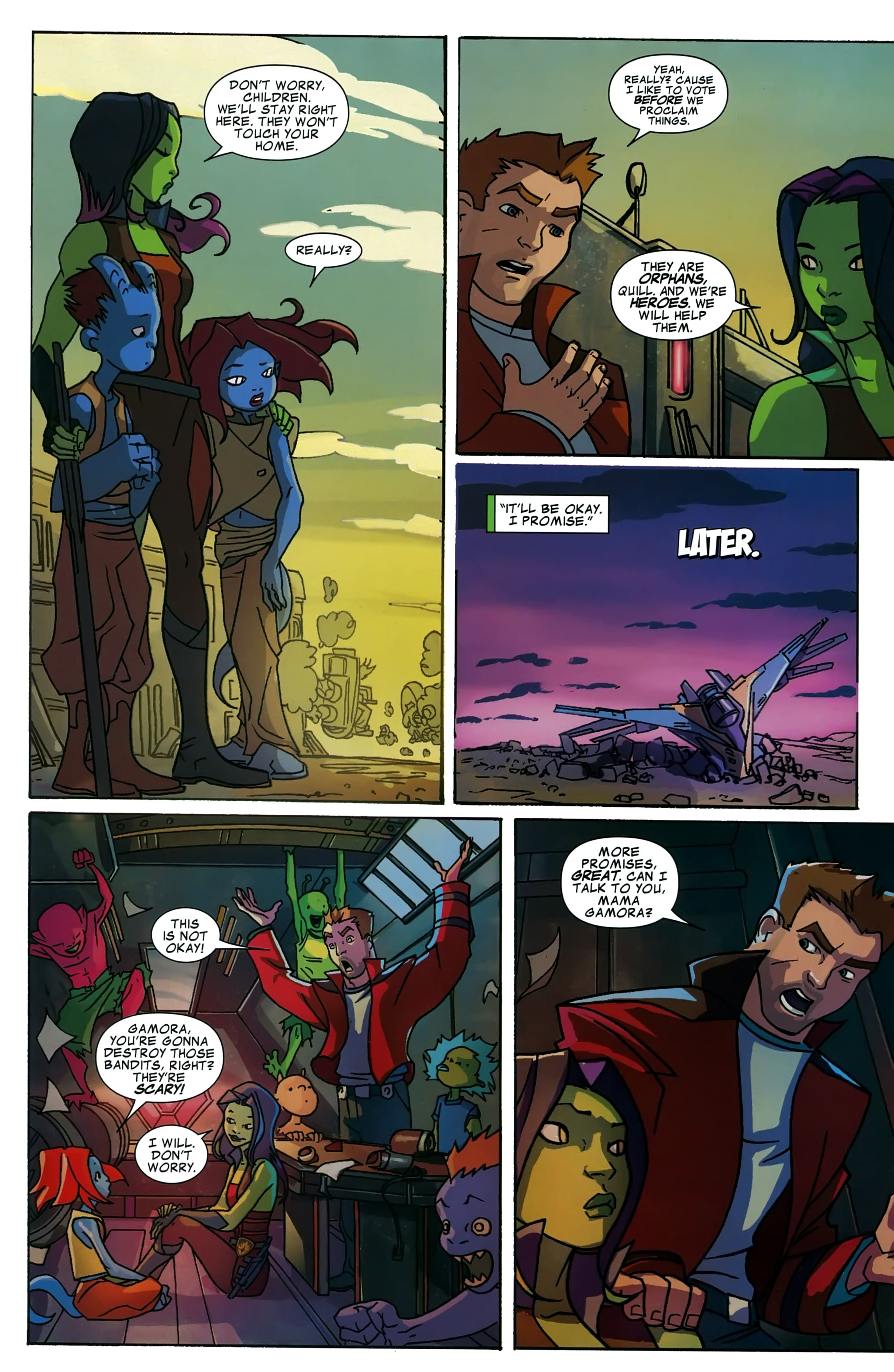 Marvel Universe Guardians of the Galaxy (2015-): Chapter 1 - Page 9
