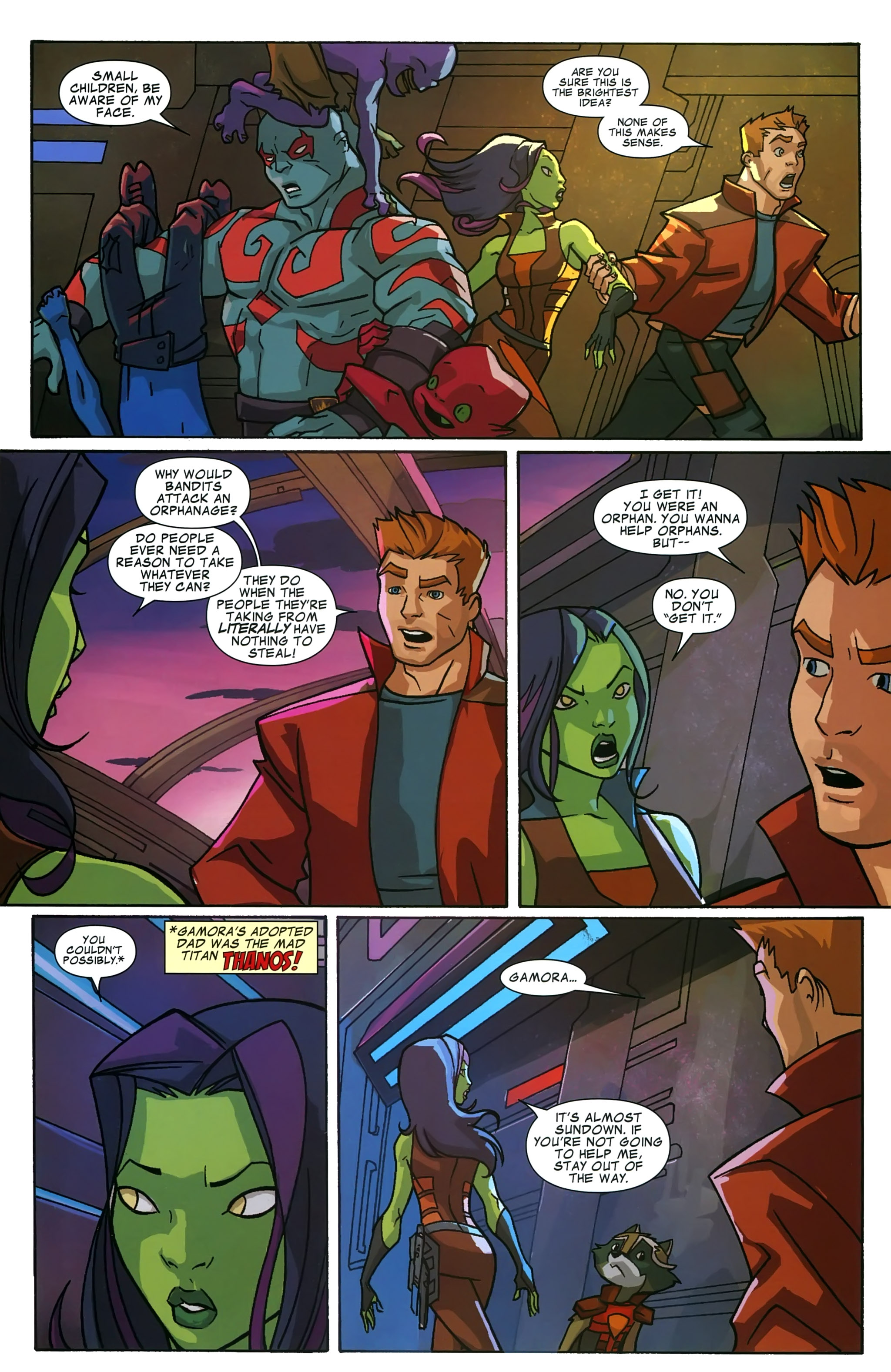 Marvel Universe Guardians of the Galaxy (2015-): Chapter 1 - Page 10