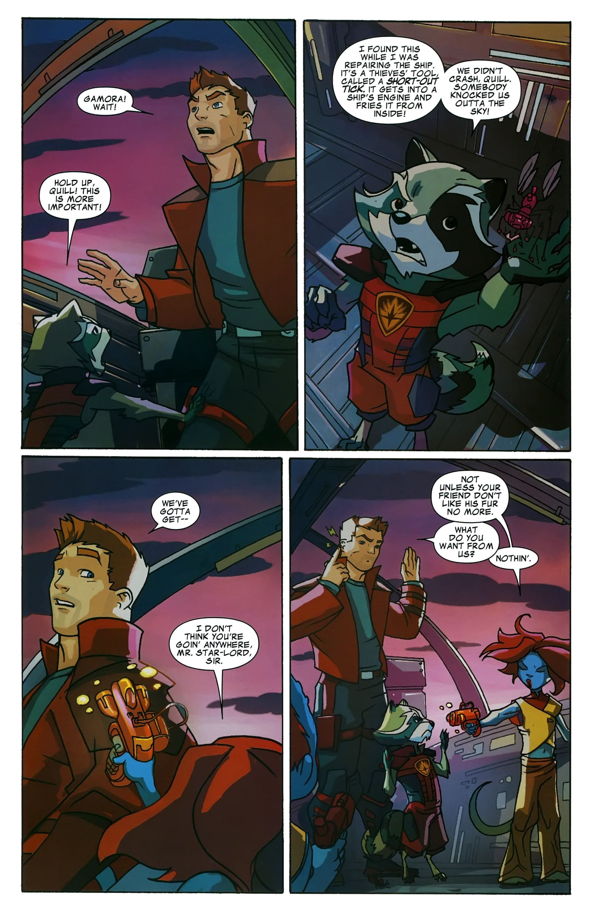Marvel Universe Guardians of the Galaxy (2015-): Chapter 1 - Page 11