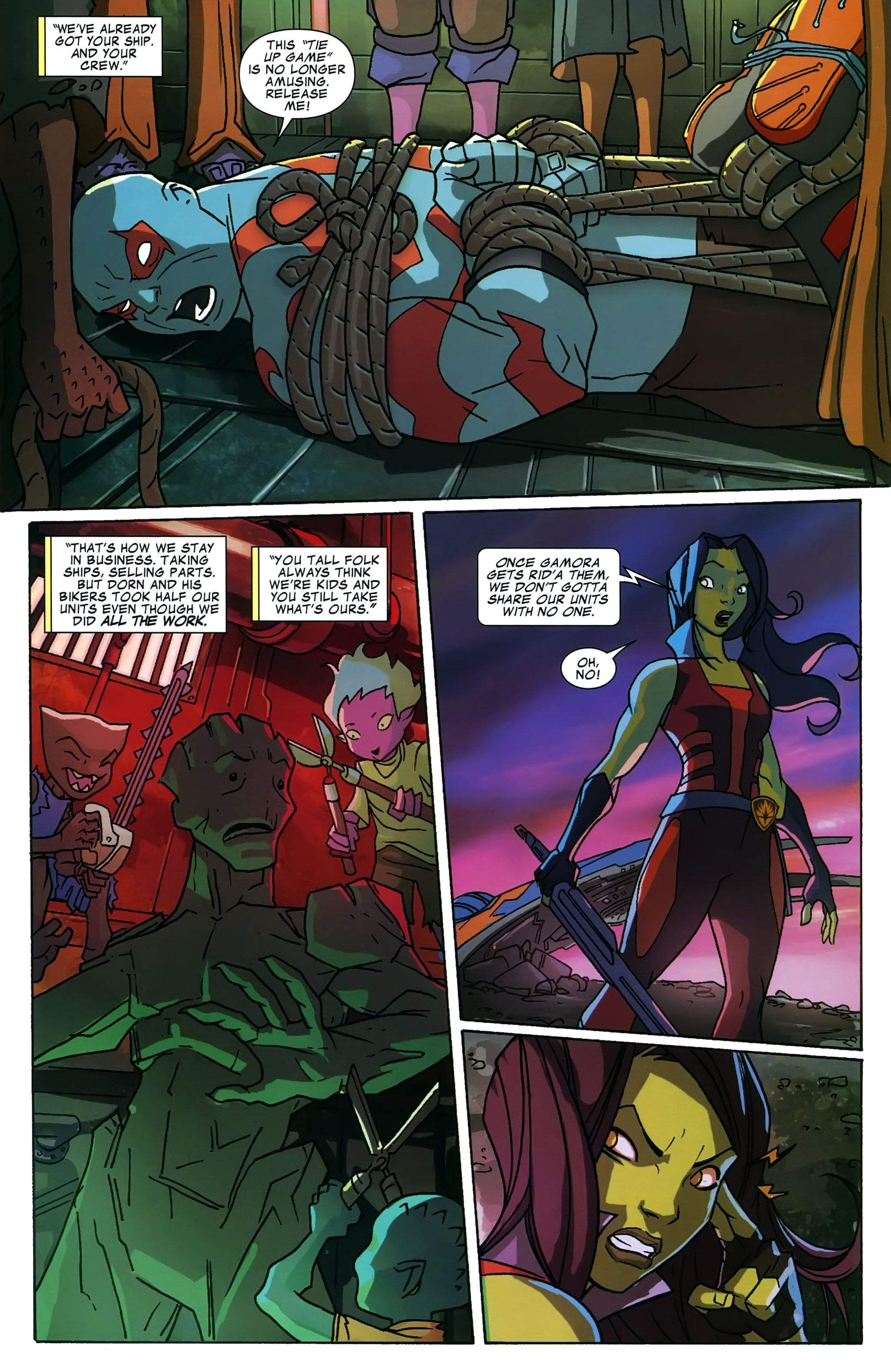 Marvel Universe Guardians of the Galaxy (2015-): Chapter 1 - Page 12