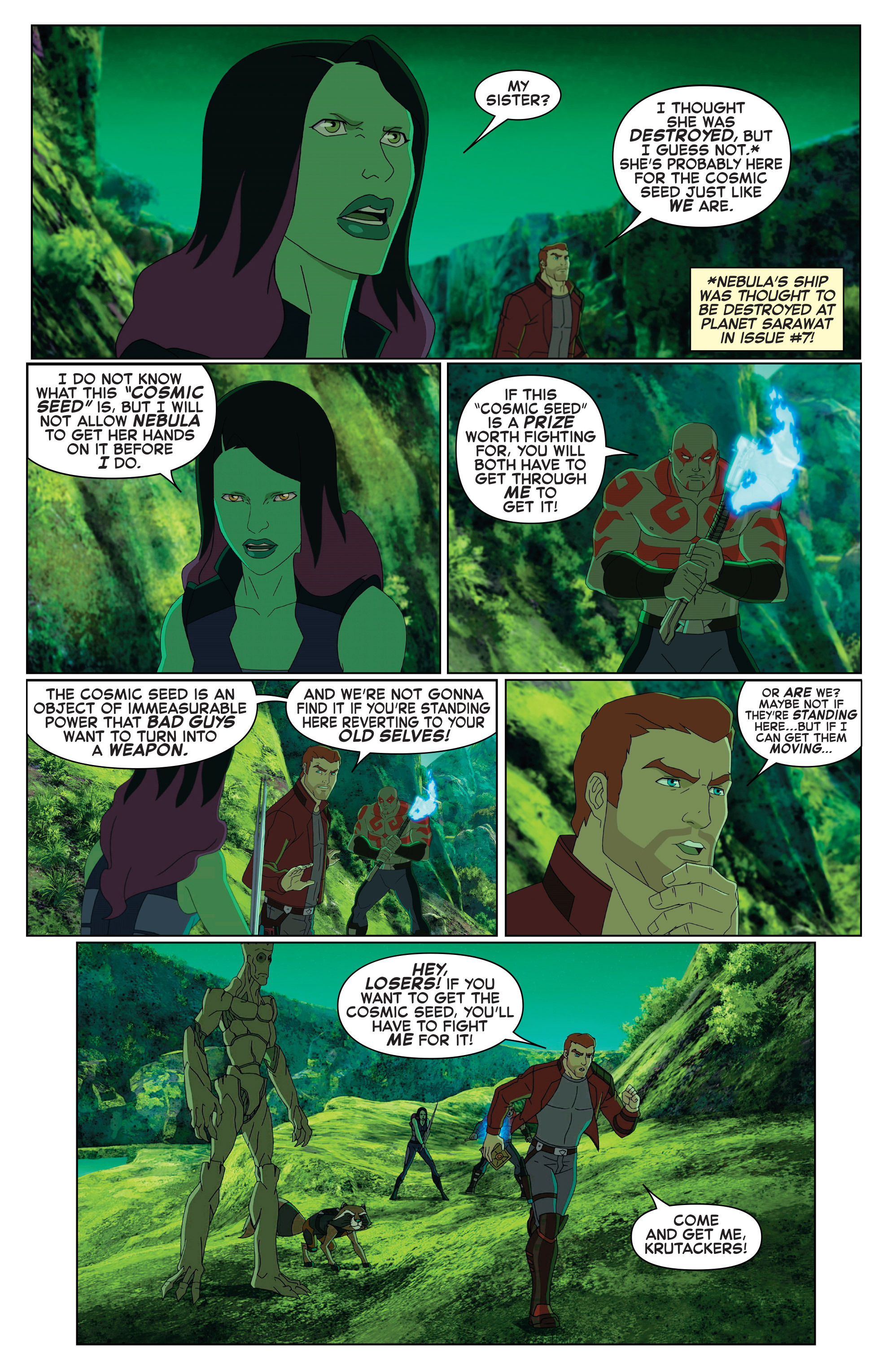 Marvel Universe Guardians of the Galaxy (2015-): Chapter 10 - Page 8