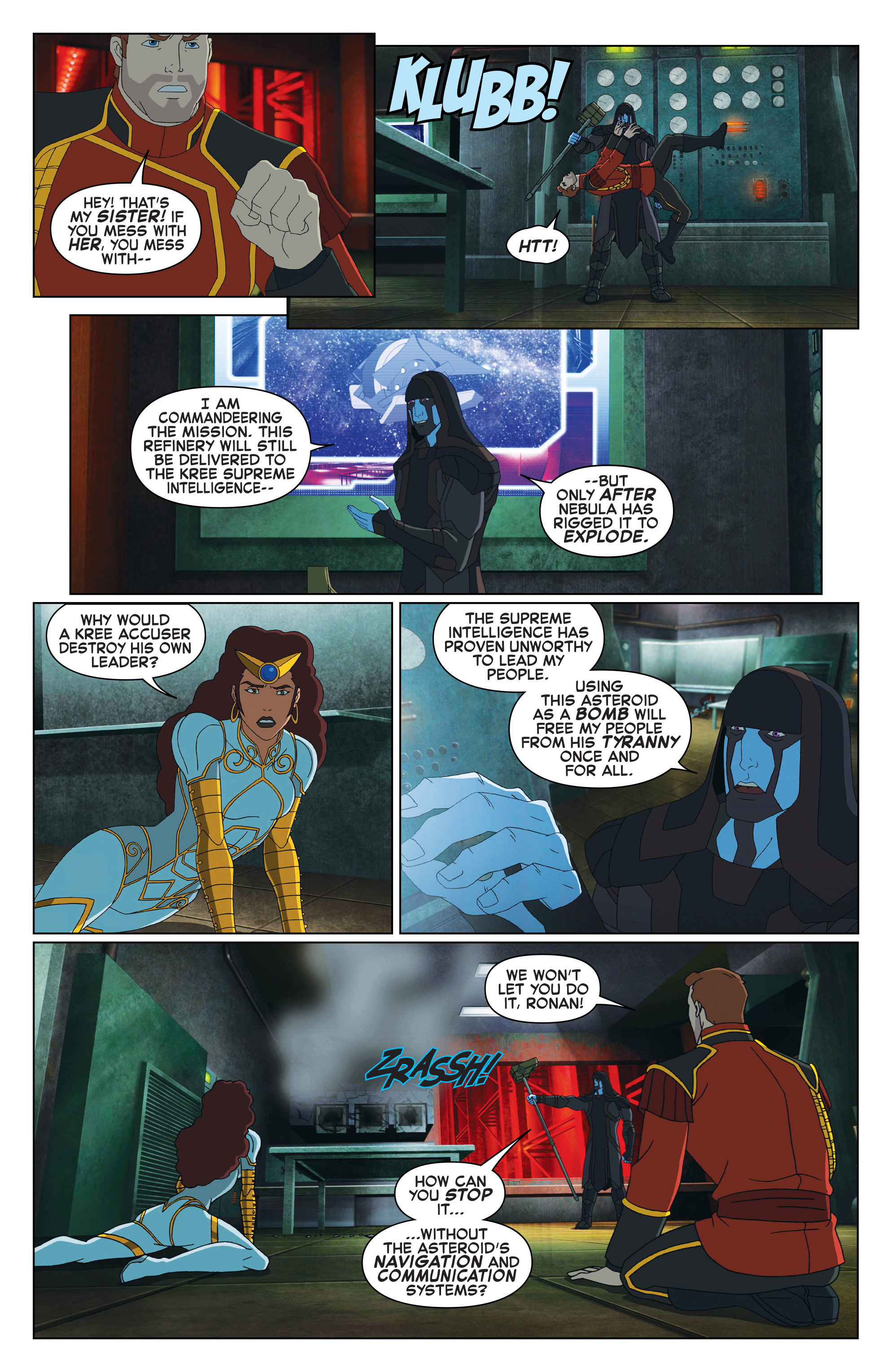 Marvel Universe Guardians of the Galaxy (2015-): Chapter 15 - Page 12