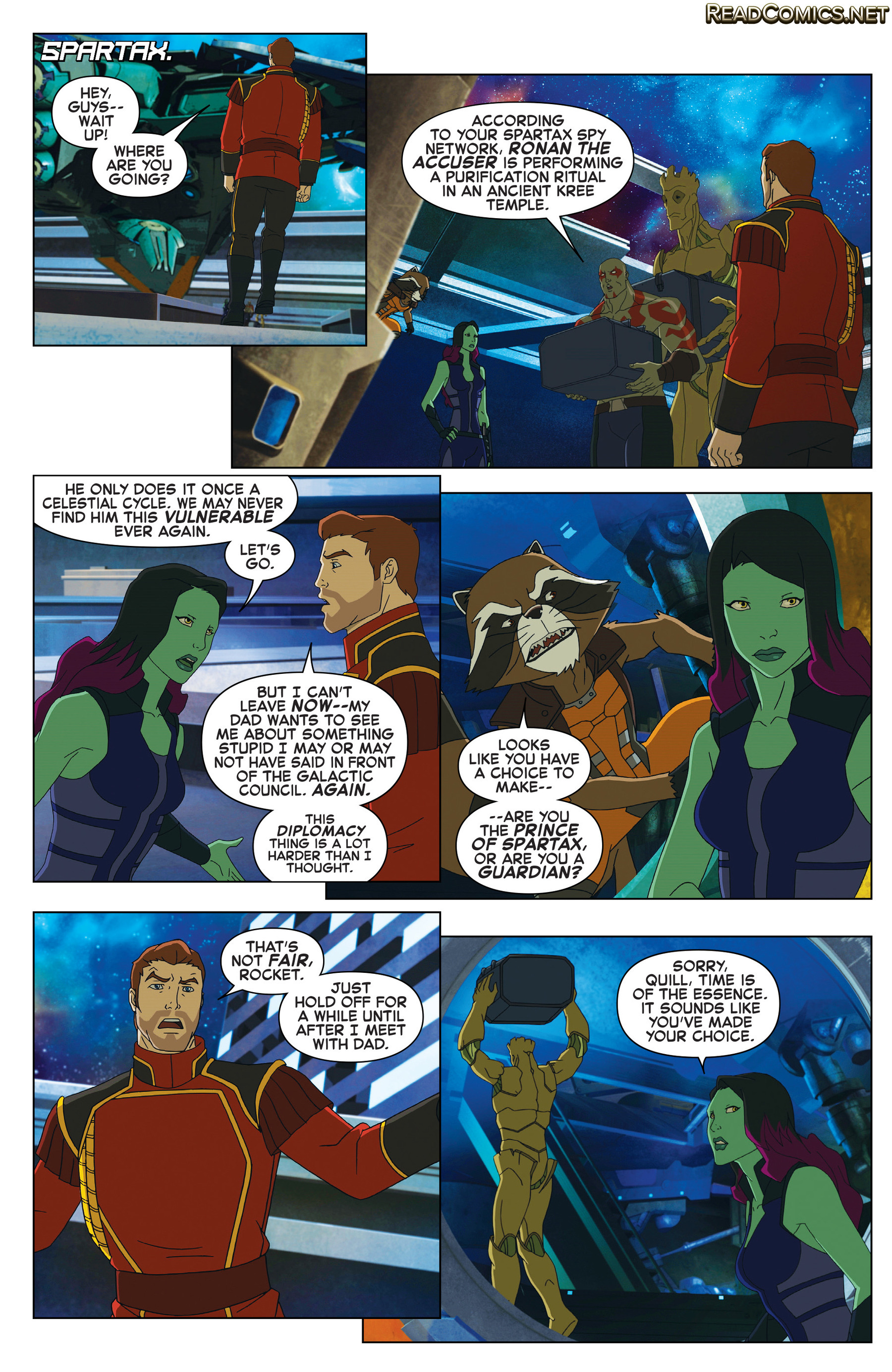 Marvel Universe Guardians of the Galaxy (2015-): Chapter 16 - Page 3