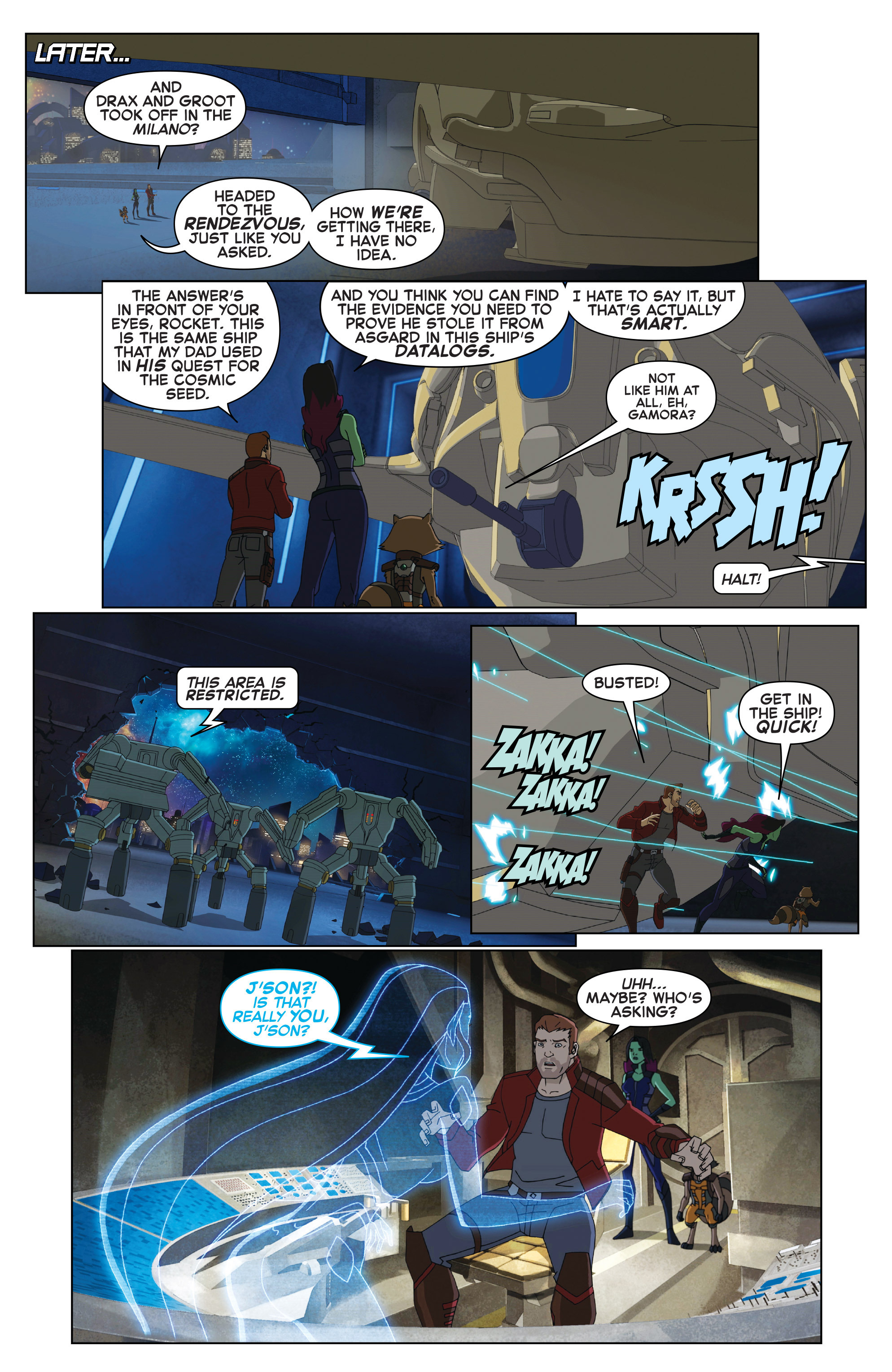 Marvel Universe Guardians of the Galaxy (2015-): Chapter 18 - Page 4
