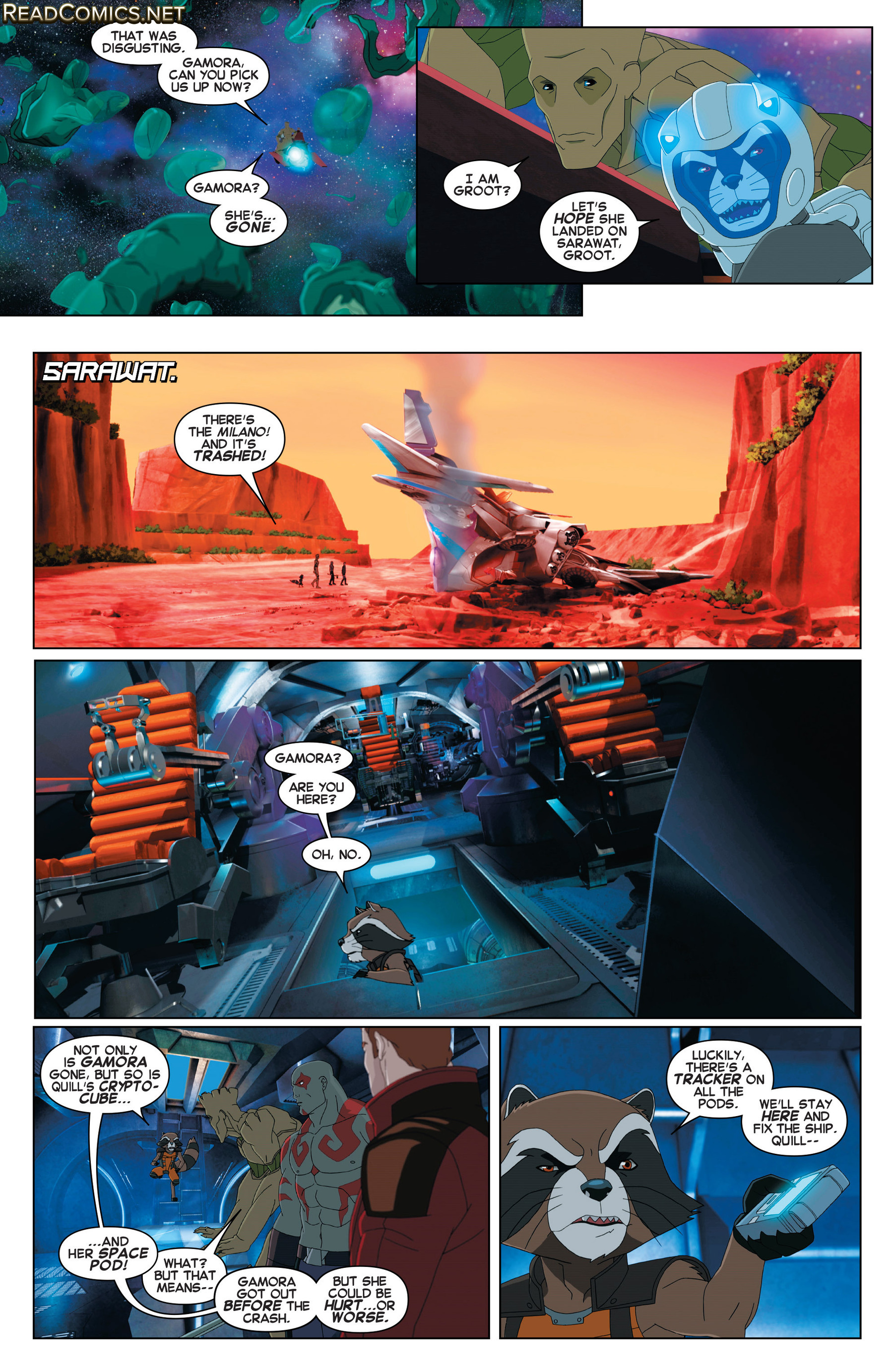 Marvel Universe Guardians of the Galaxy (2015-): Chapter 7 - Page 6