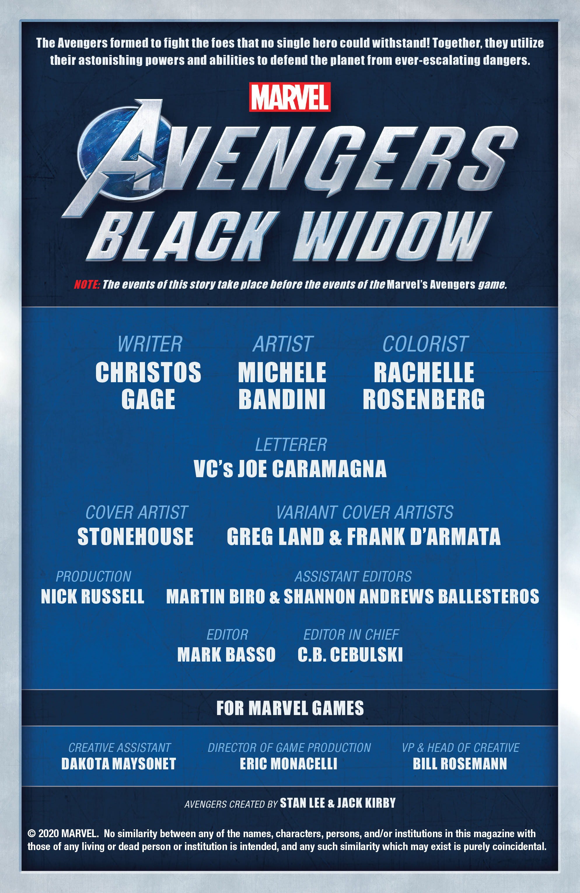 Marvel's Avengers: Black Widow (2020): Chapter 1 - Page 2