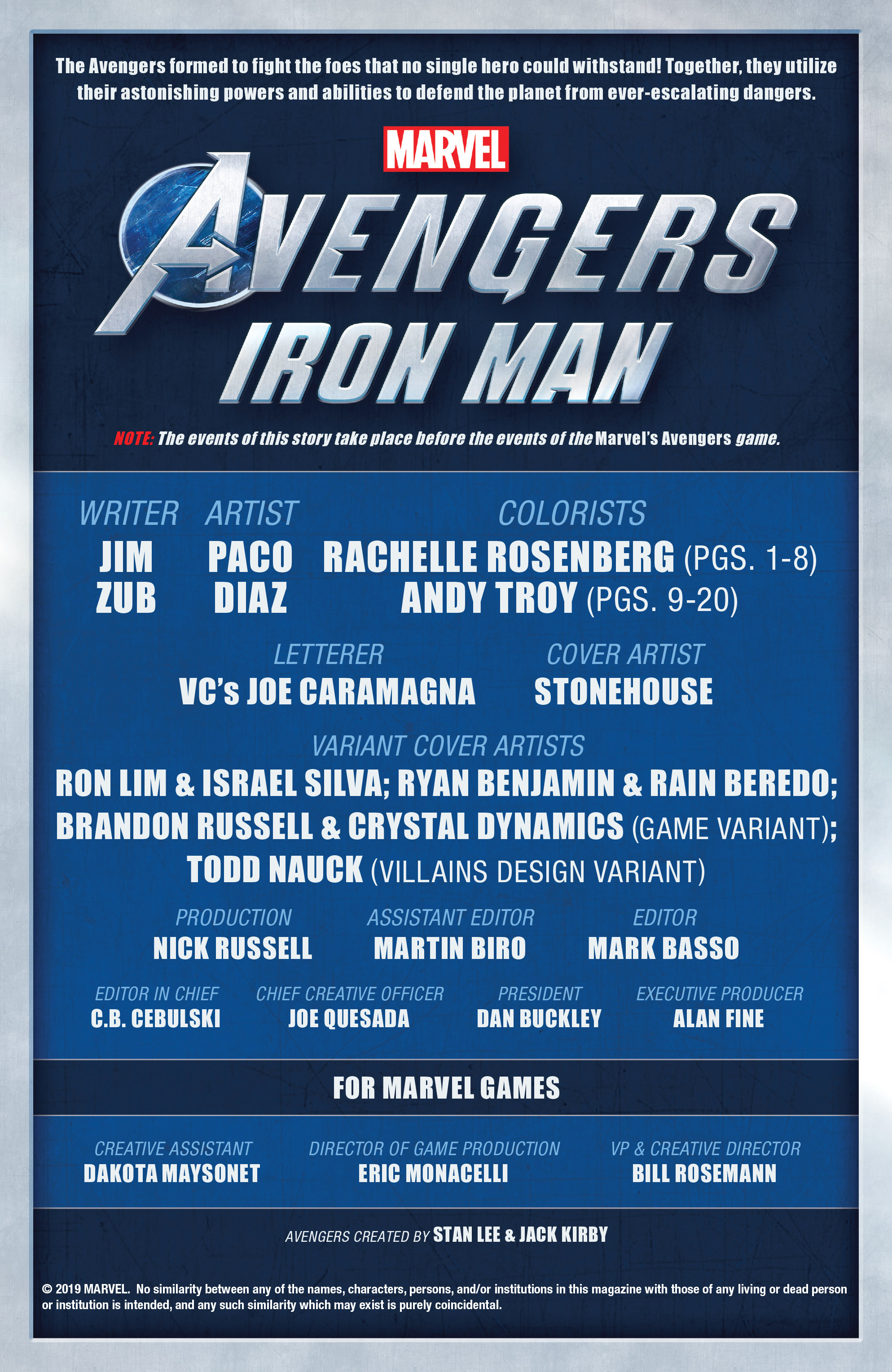 Marvel's Avengers: Iron Man (2019): Chapter 1 - Page 2