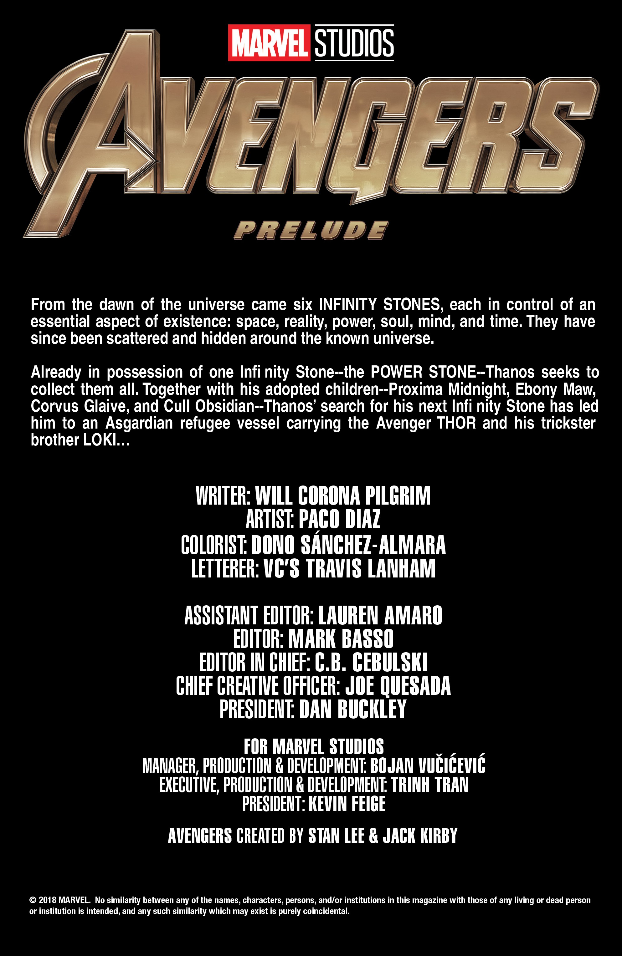 Marvel's Avengers: Untitled Prelude (2018-): Chapter 1 - Page 2