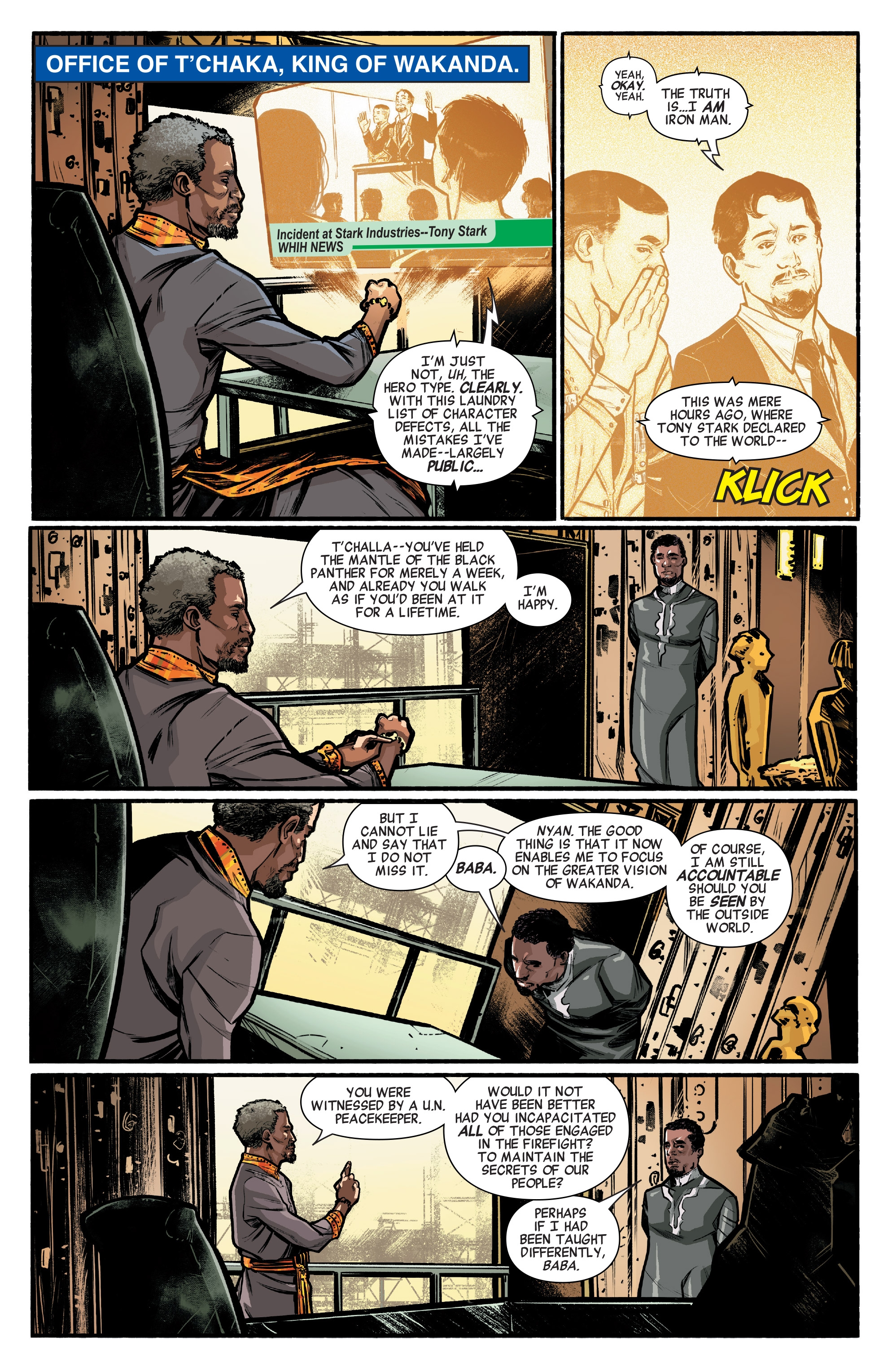 Marvel's Black Panther Prelude (2017): Chapter 1 - Page 8