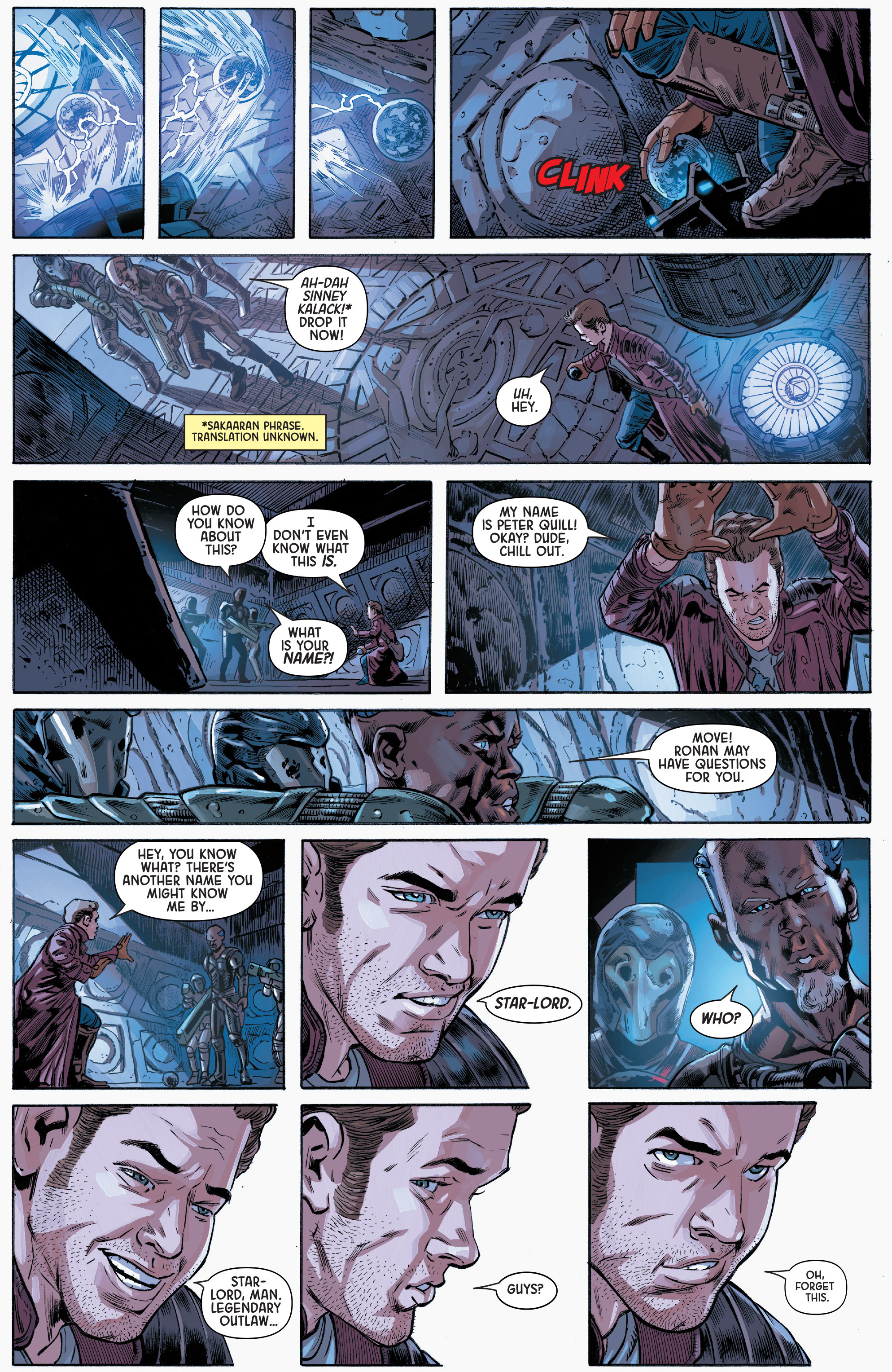 Marvel's Guardians of the Galaxy Prelude (2017) : Chapter 1 - Page 5