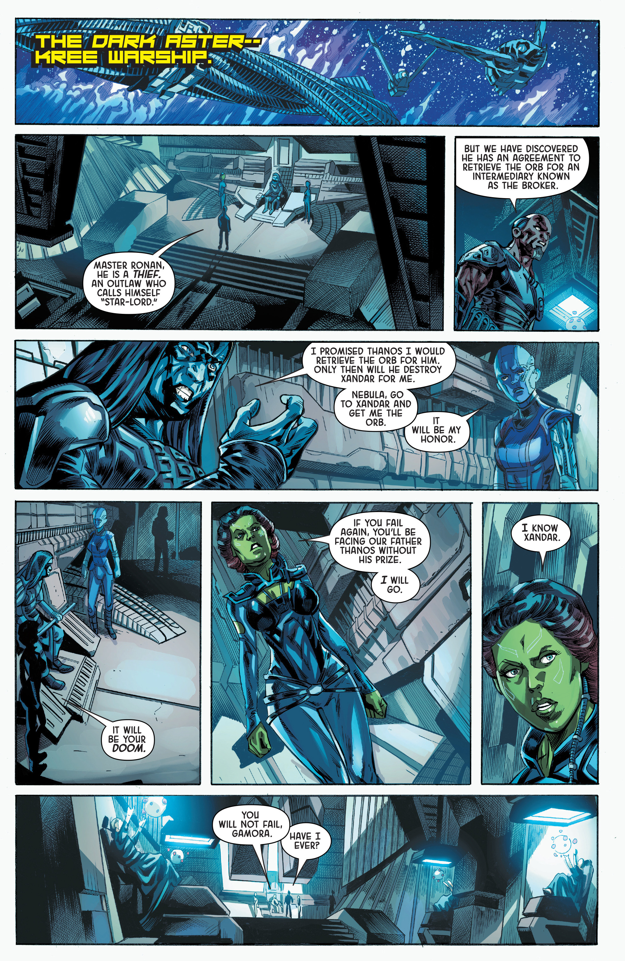 Marvel's Guardians of the Galaxy Prelude (2017) : Chapter 1 - Page 8