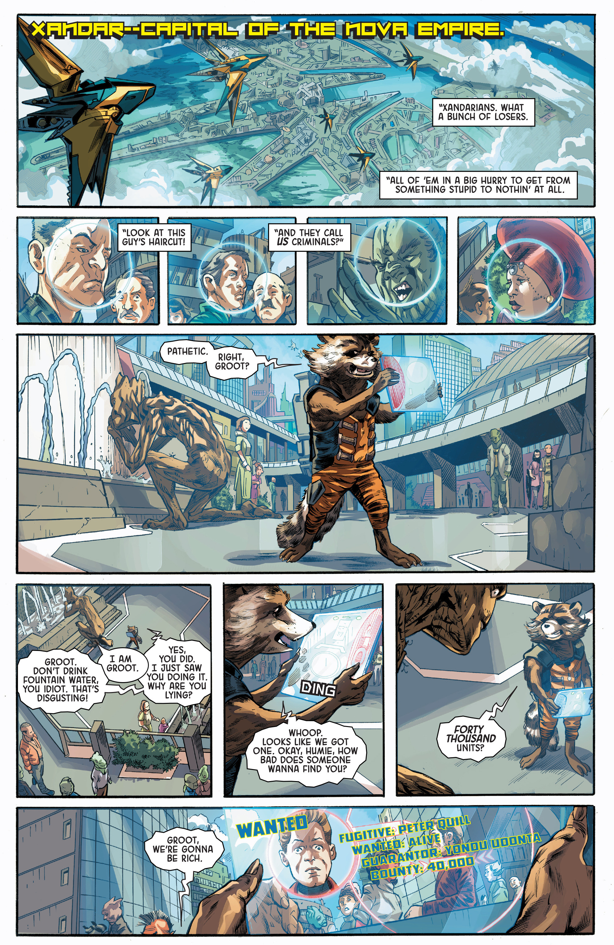 Marvel's Guardians of the Galaxy Prelude (2017) : Chapter 1 - Page 9