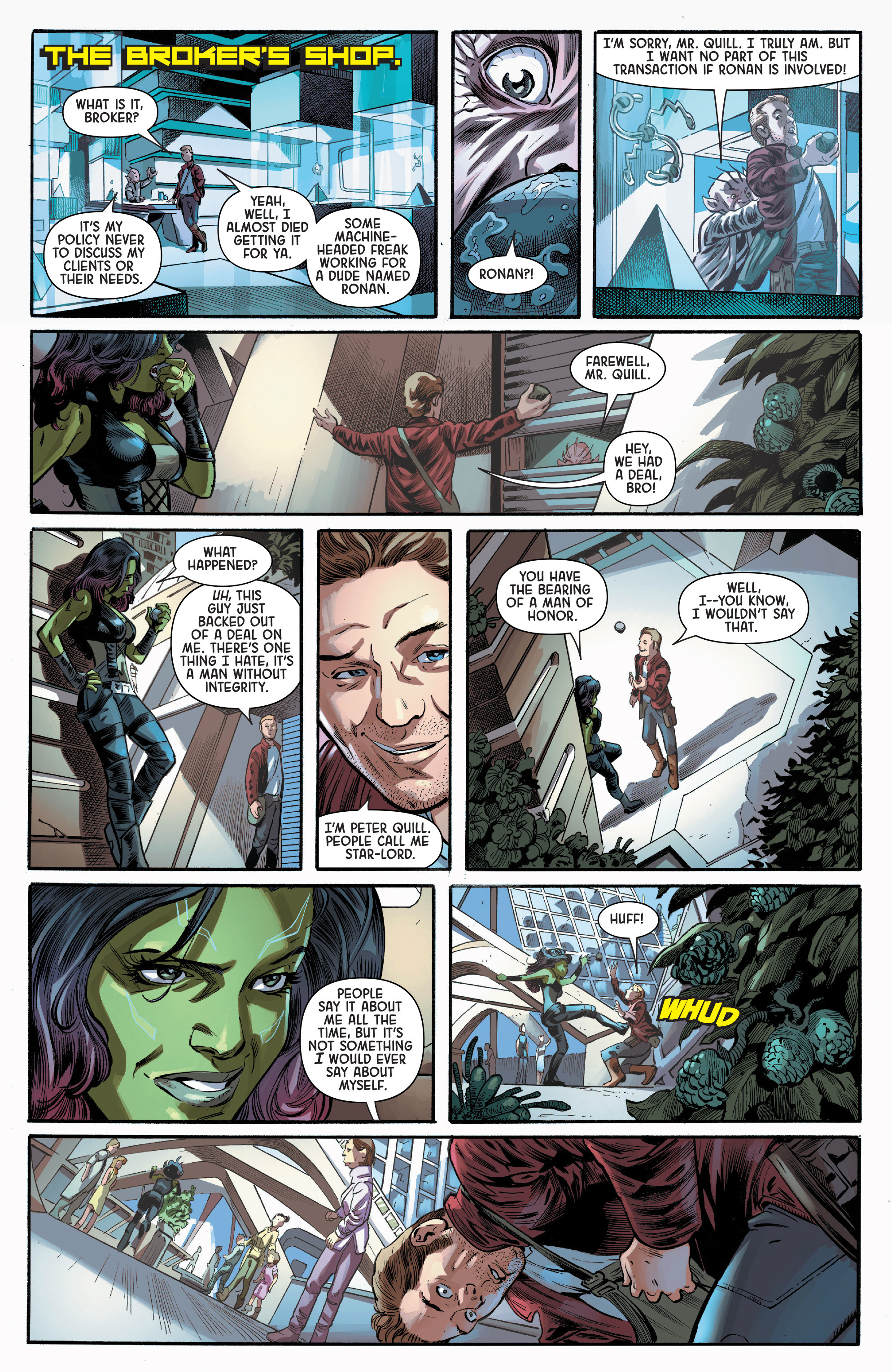 Marvel's Guardians of the Galaxy Prelude (2017) : Chapter 1 - Page 10