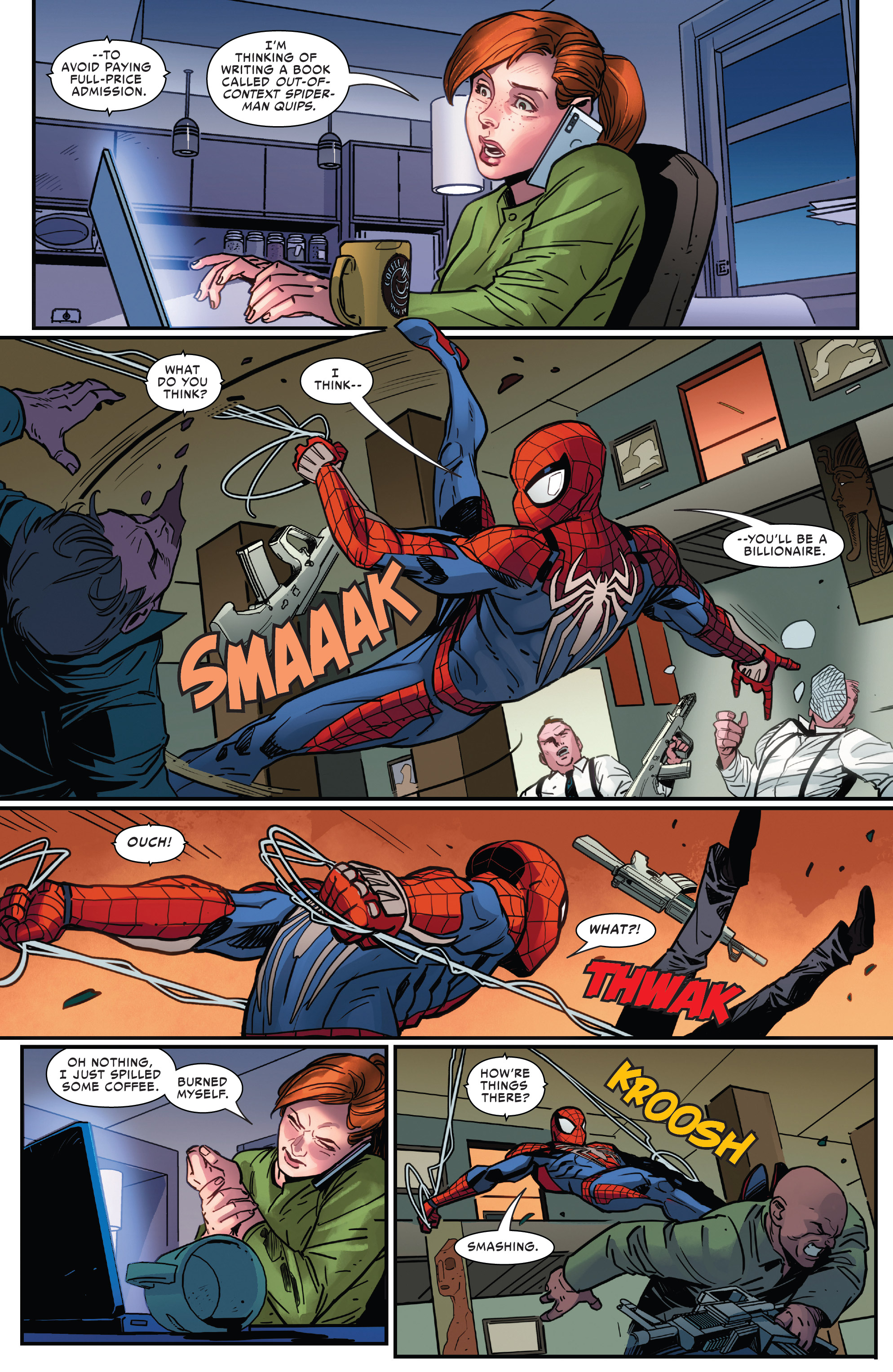 Marvel's Spider-Man: The Black Cat Strikes (2020): Chapter 1 - Page 4