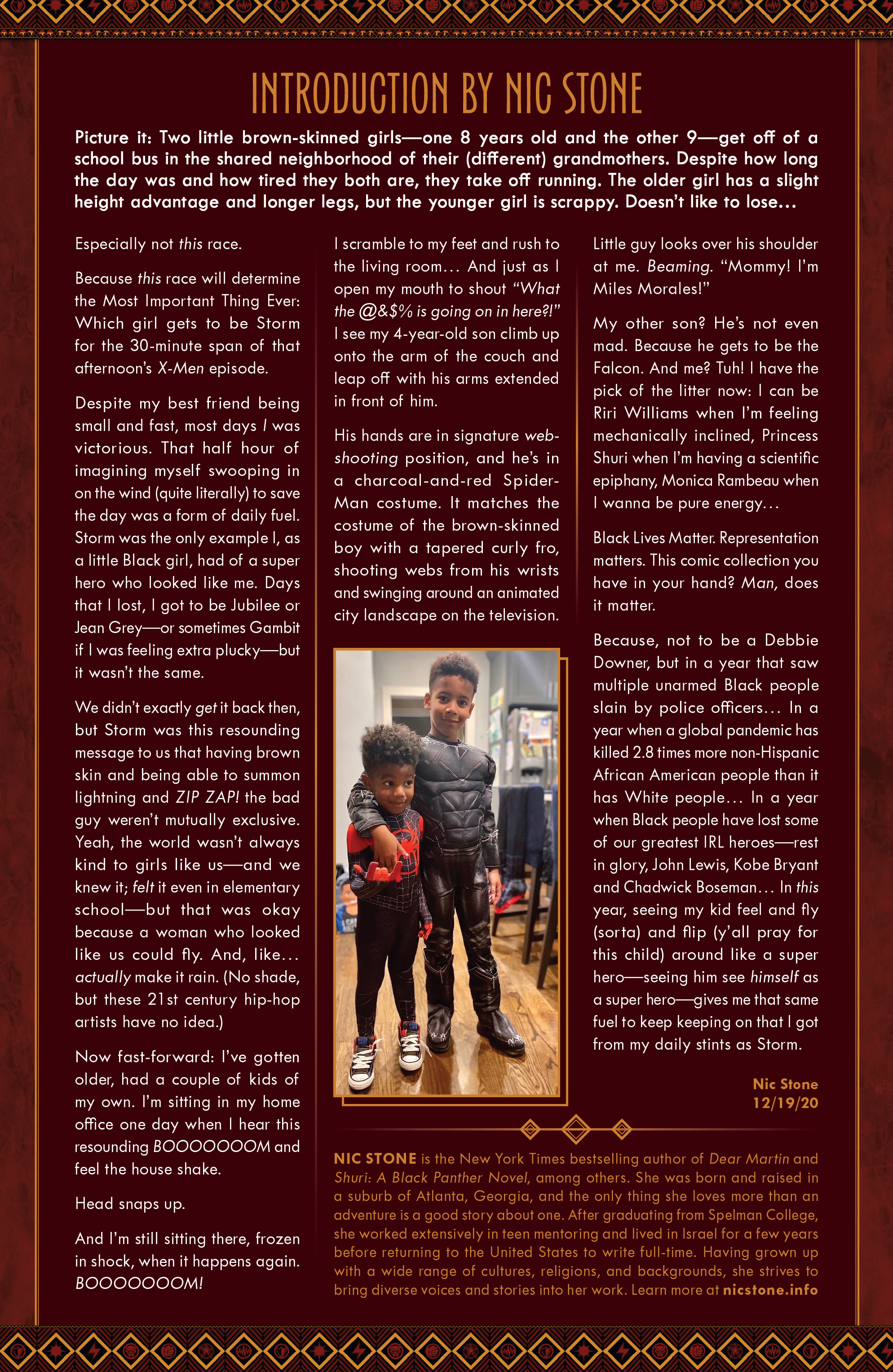 Marvel's Voices: Legacy (2021): Chapter 1 - Page 2