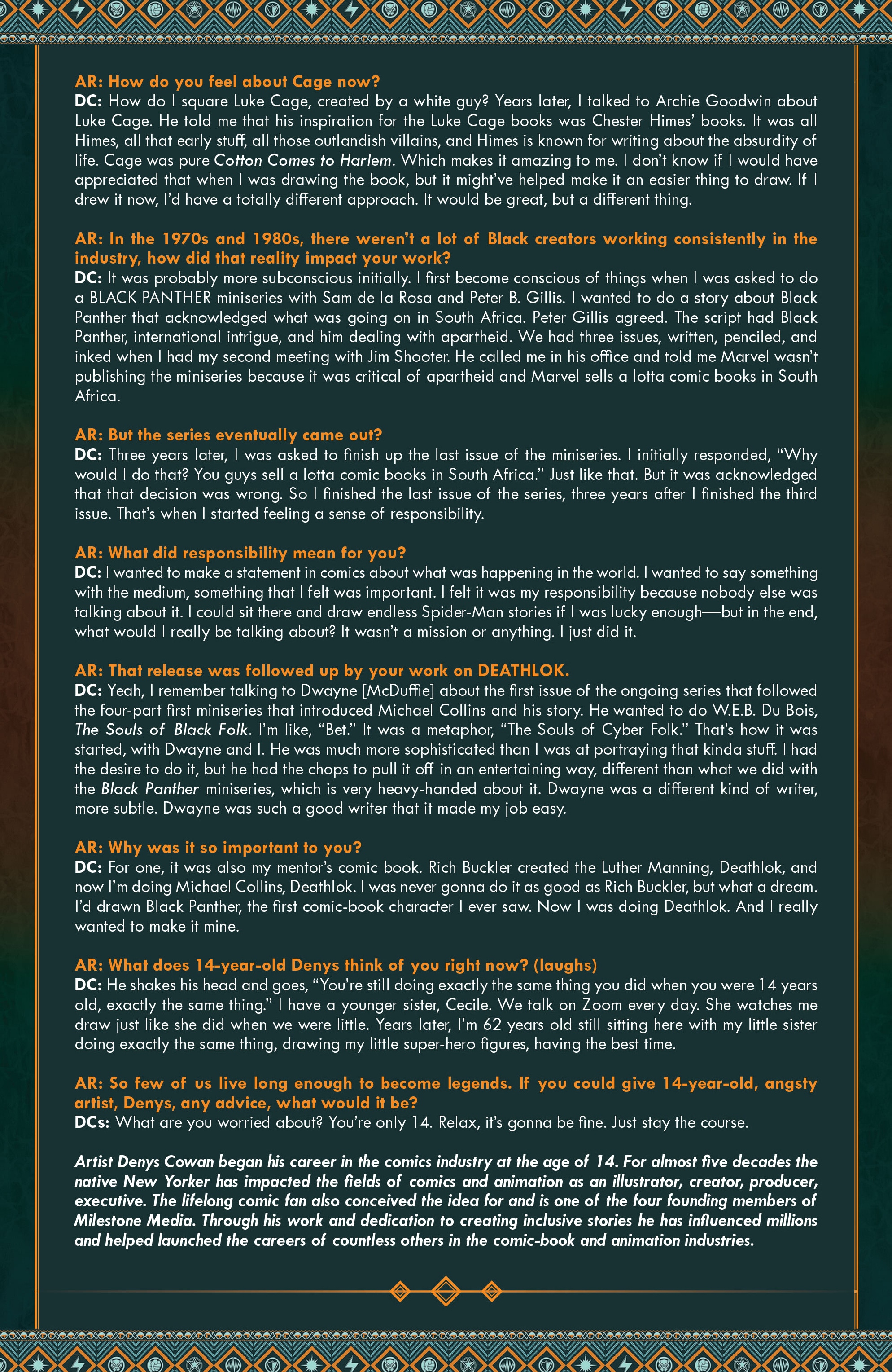 Marvel's Voices: Legends (2024-): Chapter 1 - Page 15