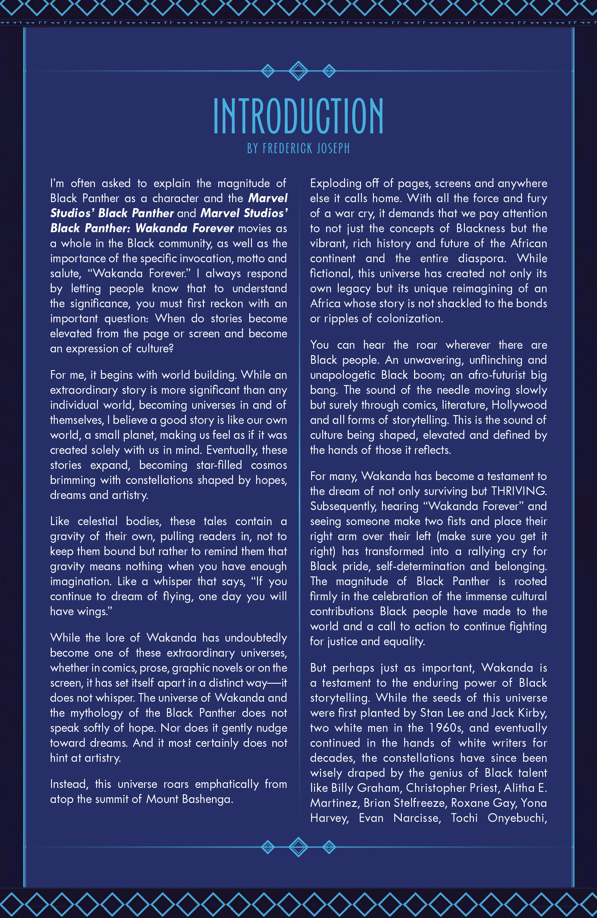 Marvel's Voices: Wakanda Forever (2023-): Chapter 1 - Page 2