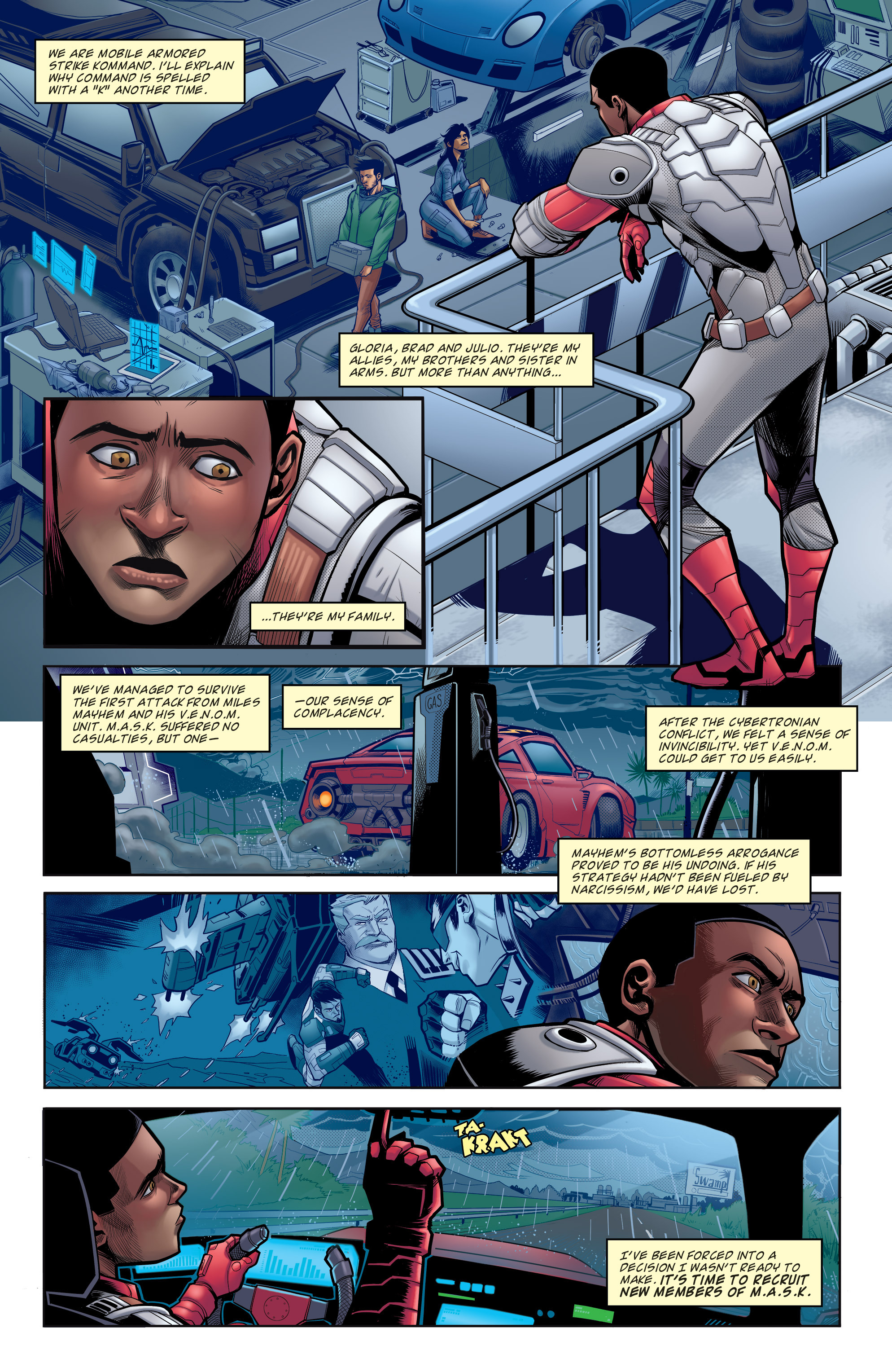 M.A.S.K.: Mobile Armored Strike Kommand: Chapter 6 - Page 4